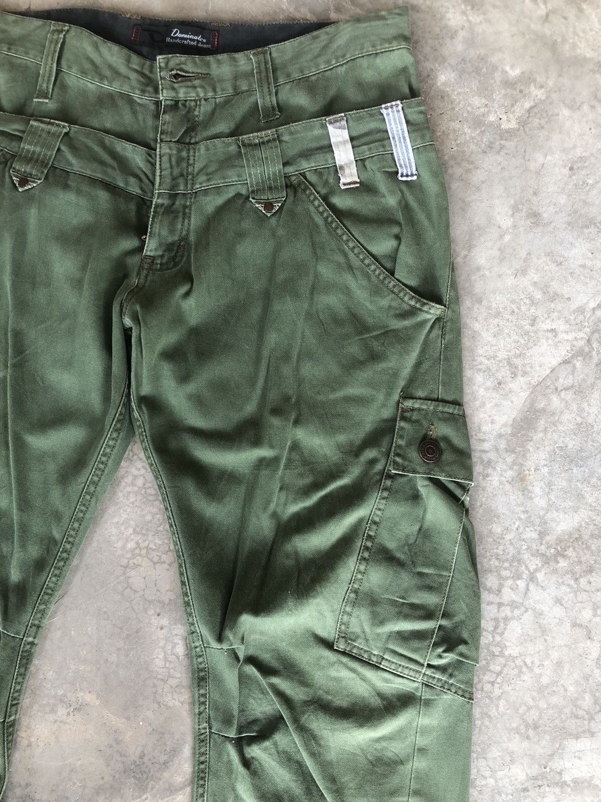 Japanese Brand Dominate Handcrafted Double Waist Cargo Pants Tactical Multi Size US 32 / EU 48 - 5 Thumbnail