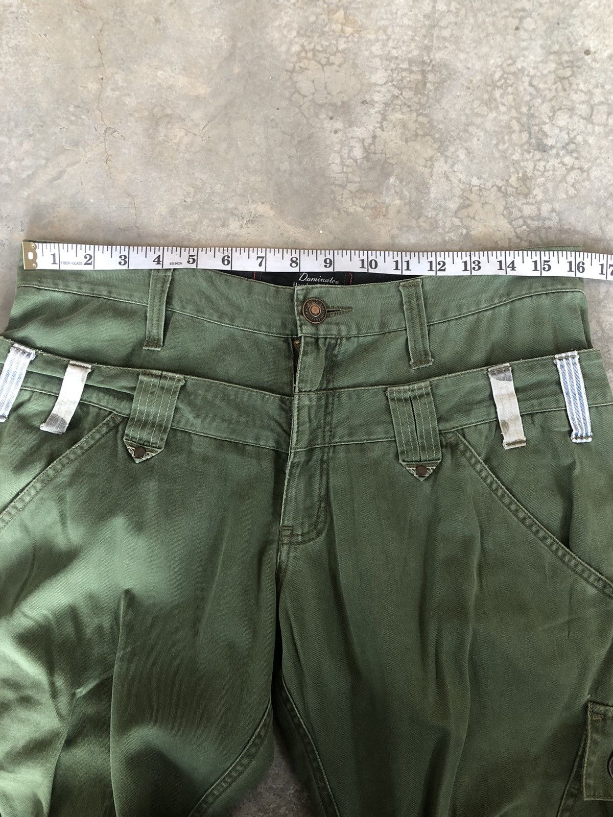 Japanese Brand Dominate Handcrafted Double Waist Cargo Pants Tactical Multi Size US 32 / EU 48 - 14 Thumbnail