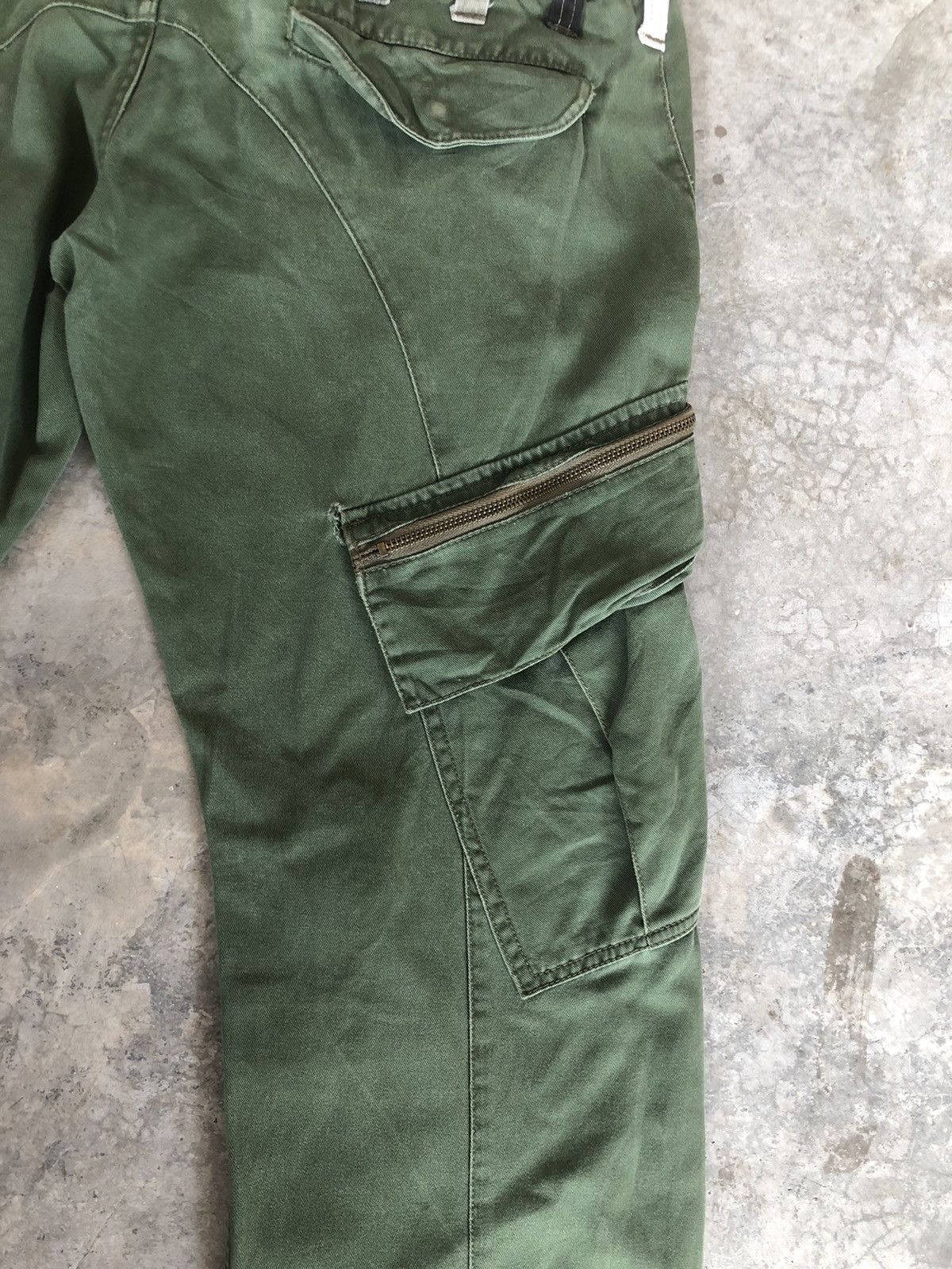 Japanese Brand Dominate Handcrafted Double Waist Cargo Pants Tactical Multi Size US 32 / EU 48 - 11 Thumbnail