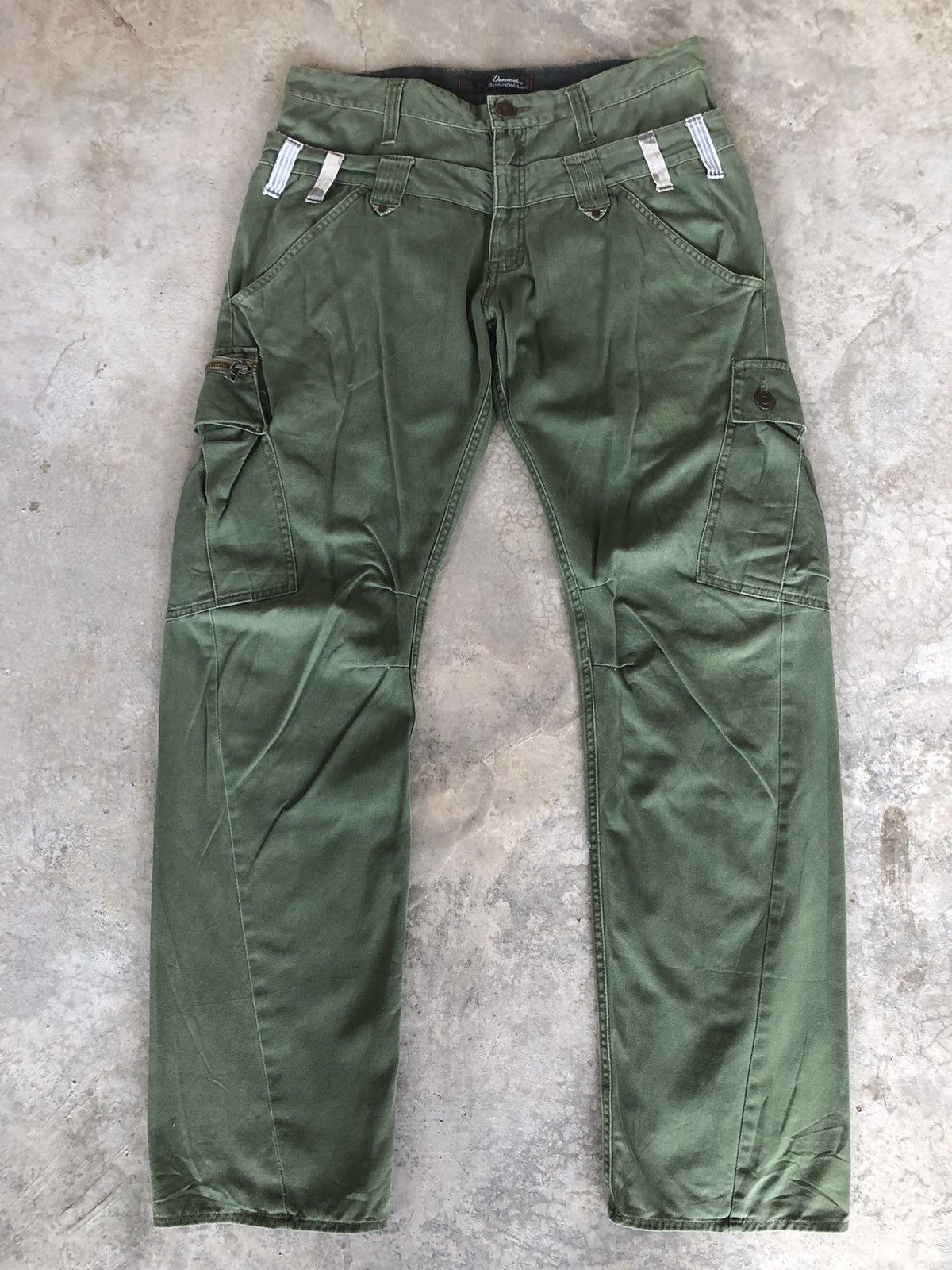 Dominate Handcrafted Double Waist Cargo Pants Tactical Multi