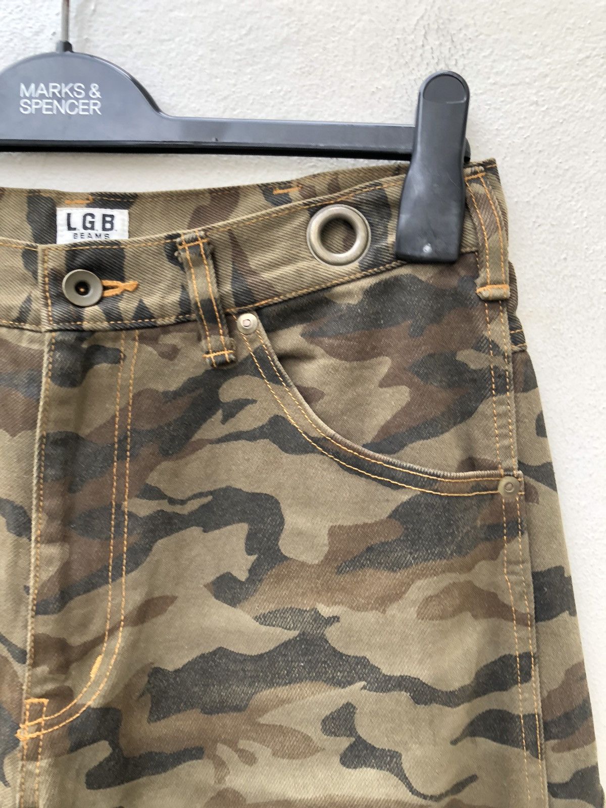 Beams Plus L.G.B. X Beams Made in Japan Camouflage Work Pant Size US 30 / EU 46 - 9 Thumbnail