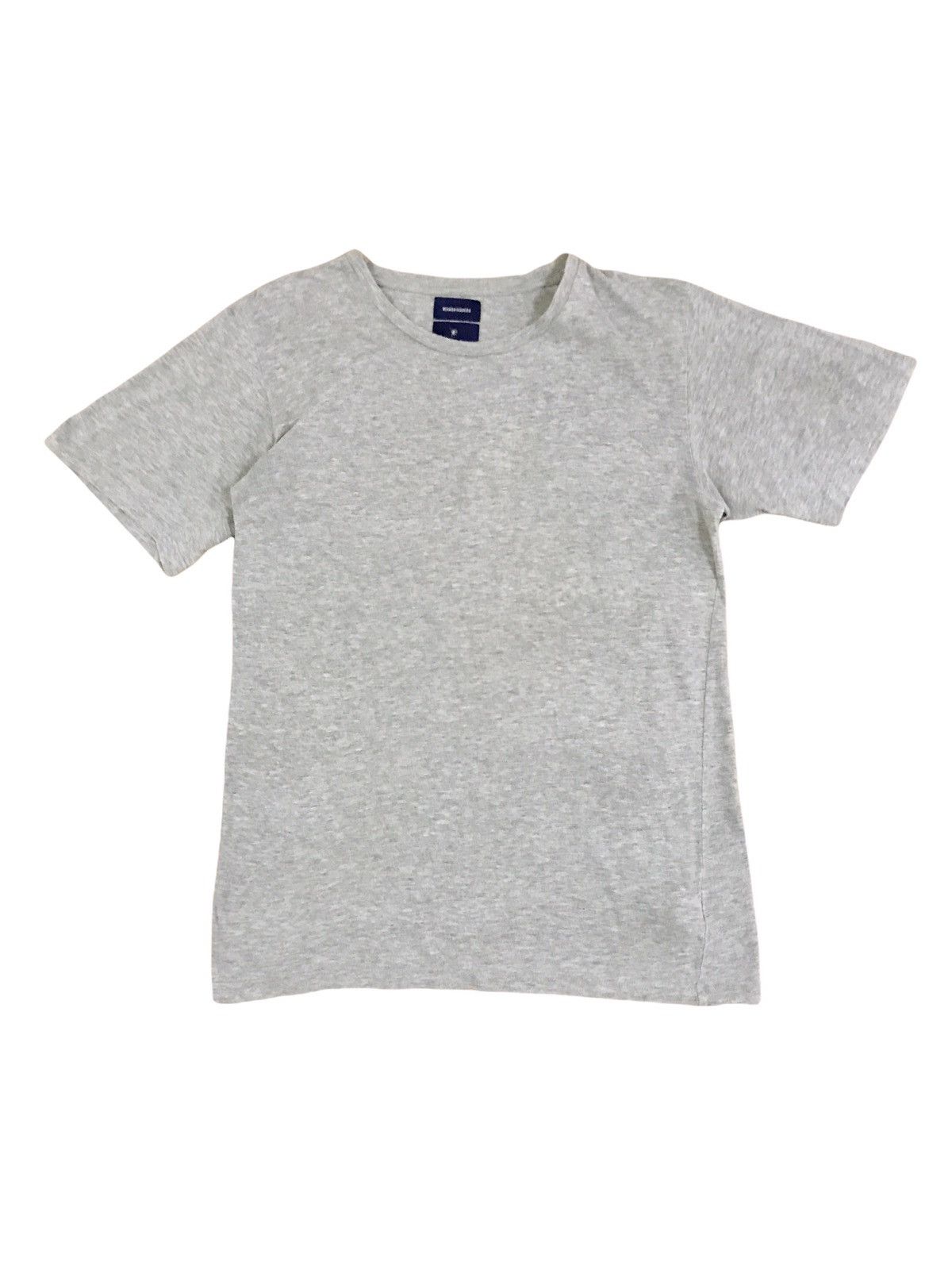 Maison MIHARA YASUHIRO Miharayasuhiro Plain Minimalist Light Grey T-Shirt Size US S / EU 44-46 / 1 - 1 Thumbnail