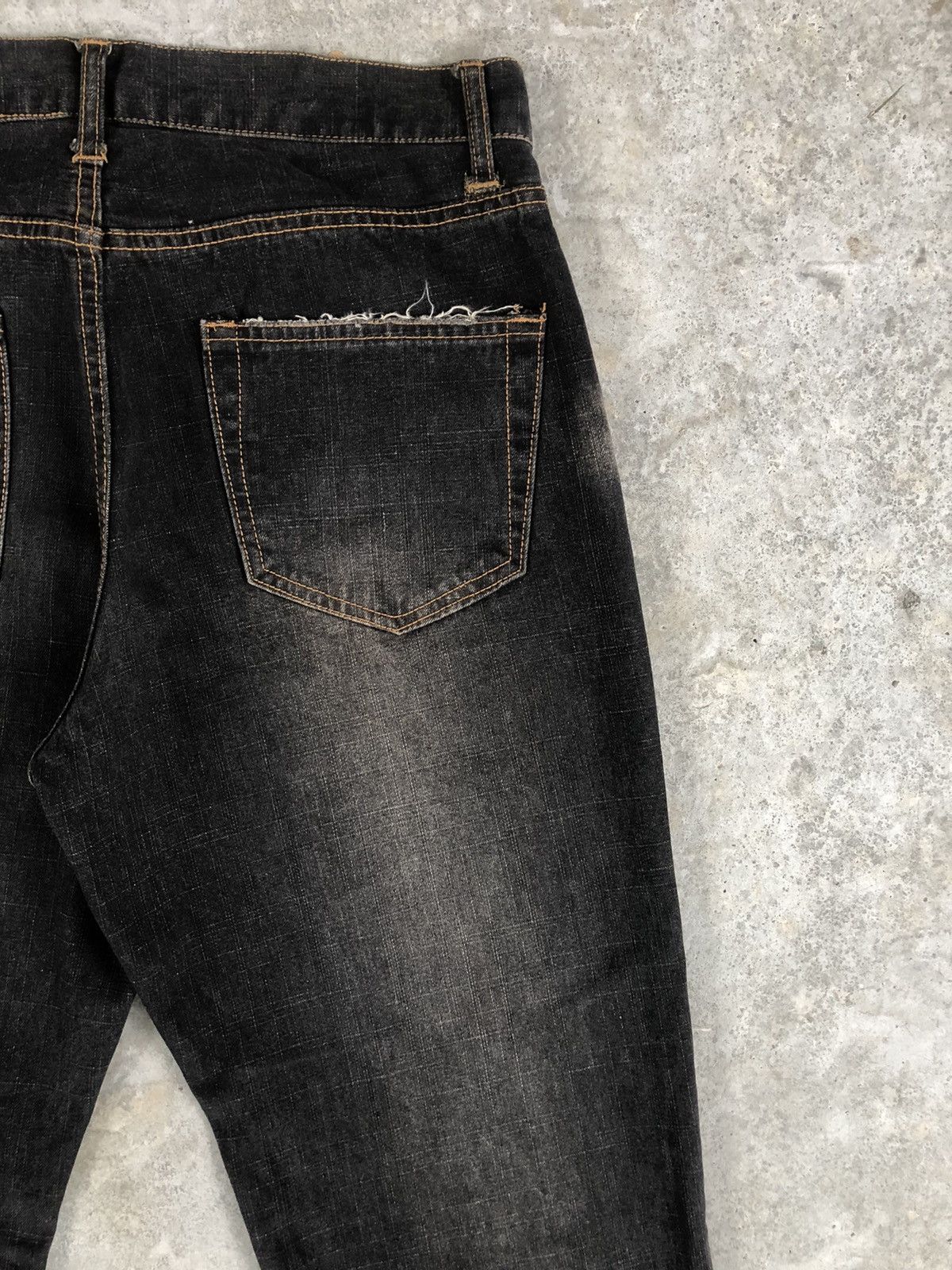If Six Was Nine Japanese Freebeat Flared Jeans Distressed Jeans Size US 33 - 10 Thumbnail