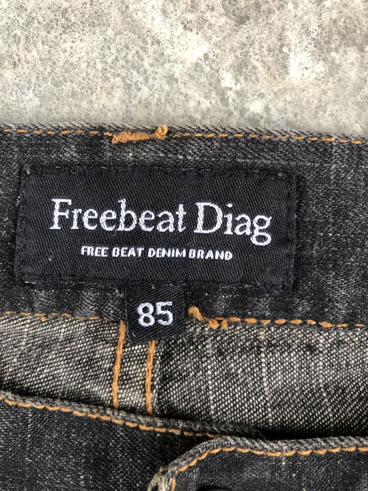 If Six Was Nine Japanese Freebeat Flared Jeans Distressed Jeans Size US 33 - 13 Thumbnail