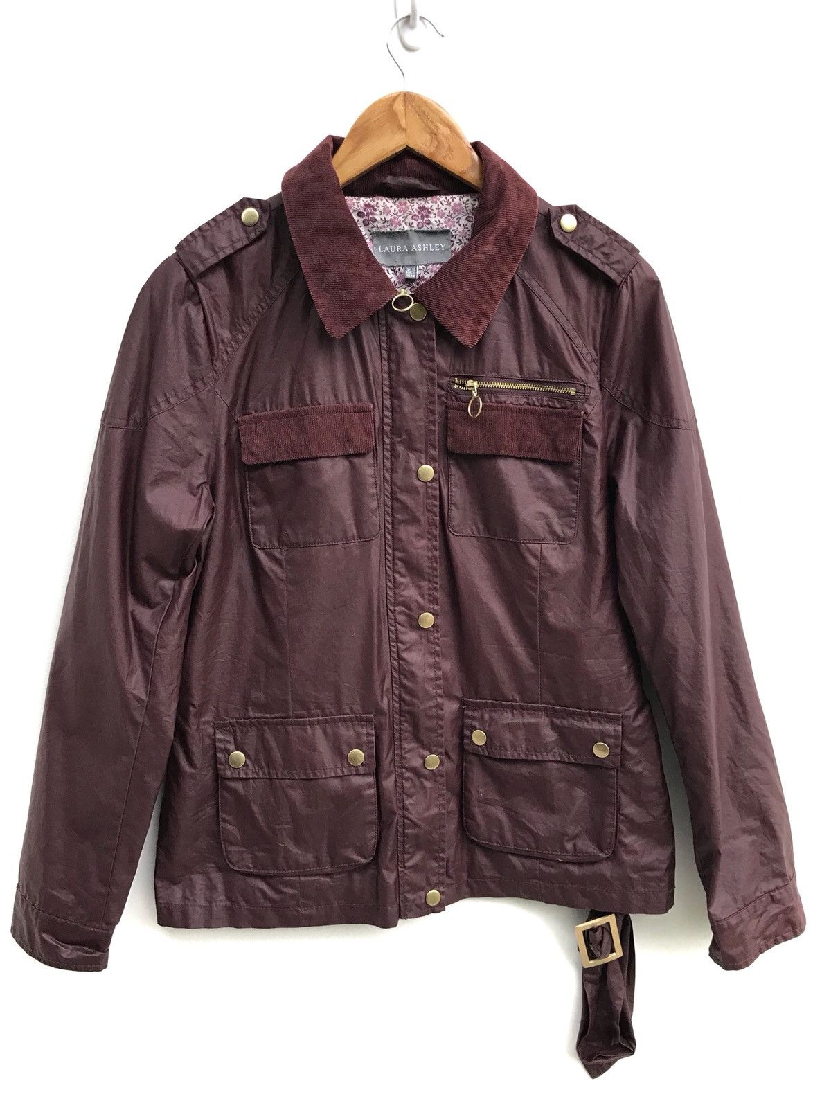 Designer Designers Laura Ashley Light Jacket Barbour Inspired Size US S / EU 44-46 / 1 - 1 Thumbnail