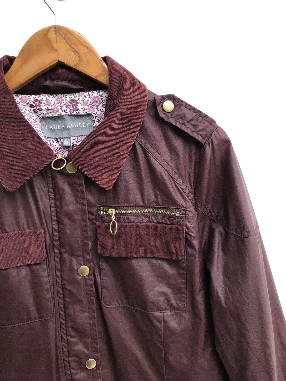 Designer Designers Laura Ashley Light Jacket Barbour Inspired Size US S / EU 44-46 / 1 - 4 Thumbnail