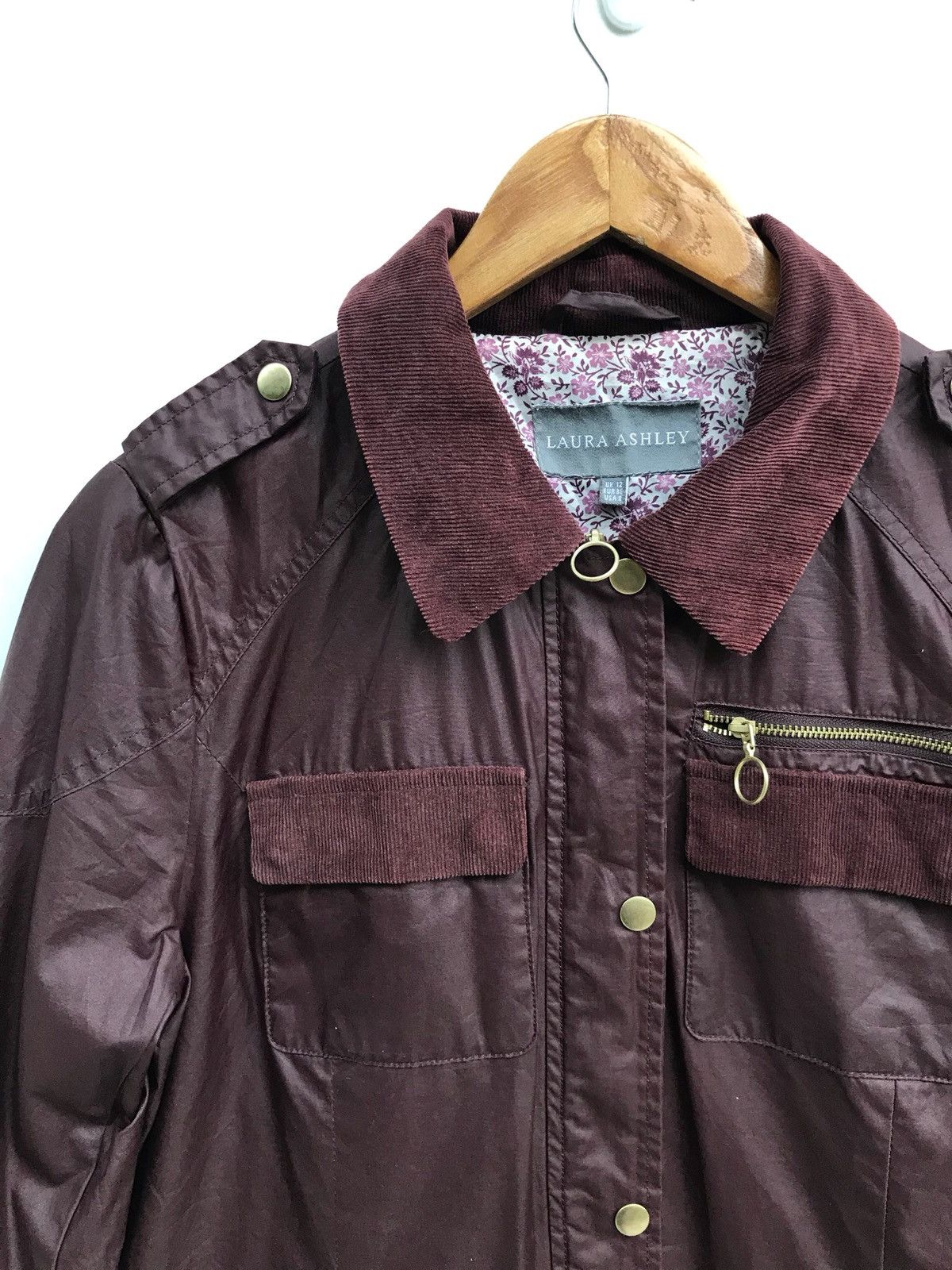 Designer Designers Laura Ashley Light Jacket Barbour Inspired Size US S / EU 44-46 / 1 - 3 Thumbnail