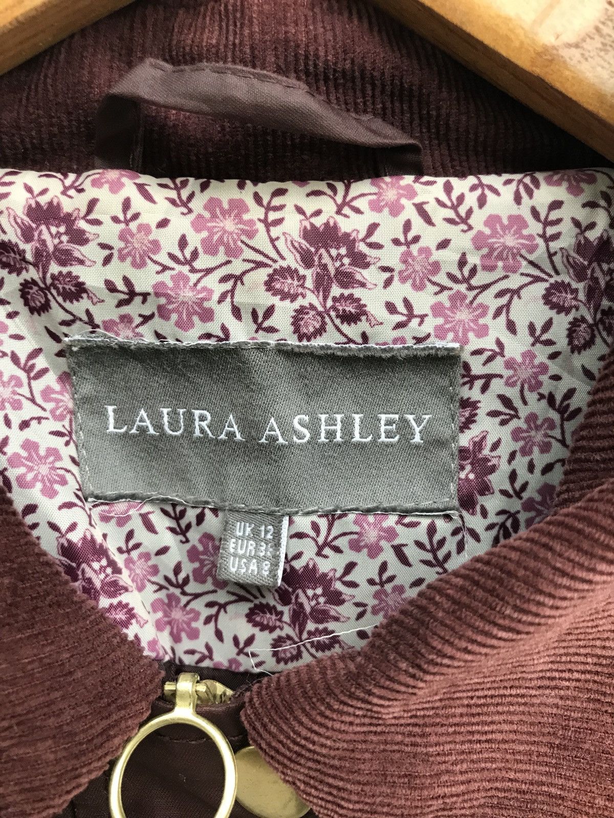Designer Designers Laura Ashley Light Jacket Barbour Inspired Size US S / EU 44-46 / 1 - 9 Thumbnail