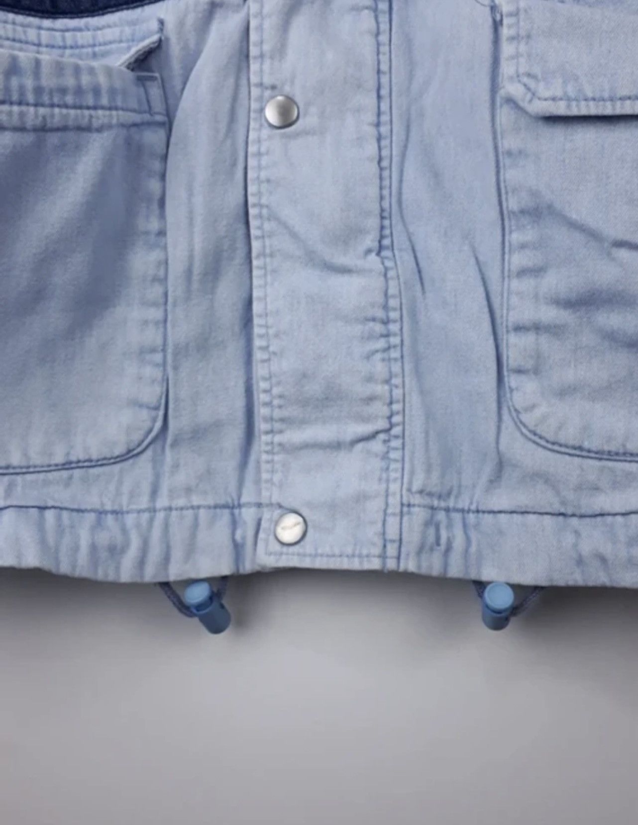 Japanese Brand × Vintage Vintage PIAA Motorsports Light Washed Denim Jacket Size US M / EU 48-50 / 2 - 9 Thumbnail