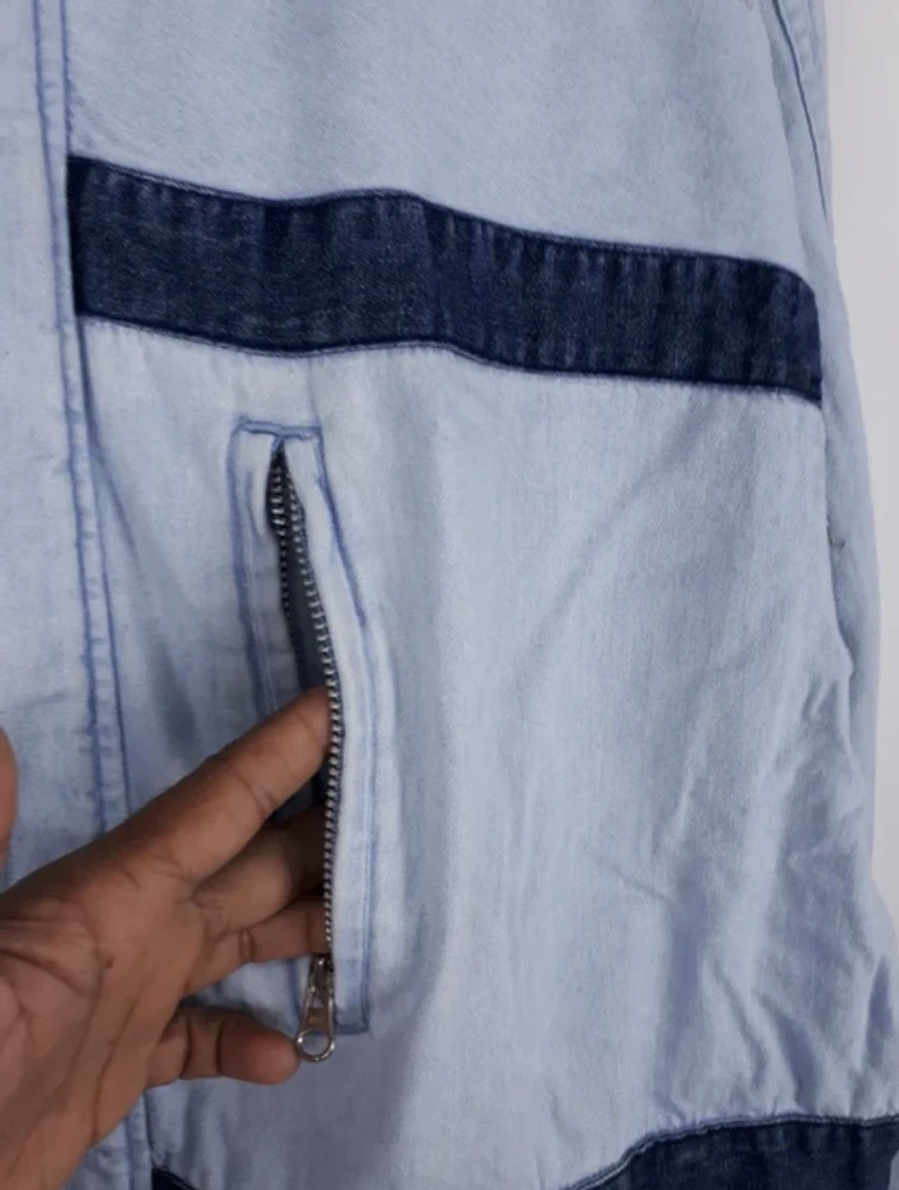 Japanese Brand × Vintage Vintage PIAA Motorsports Light Washed Denim Jacket Size US M / EU 48-50 / 2 - 5 Thumbnail