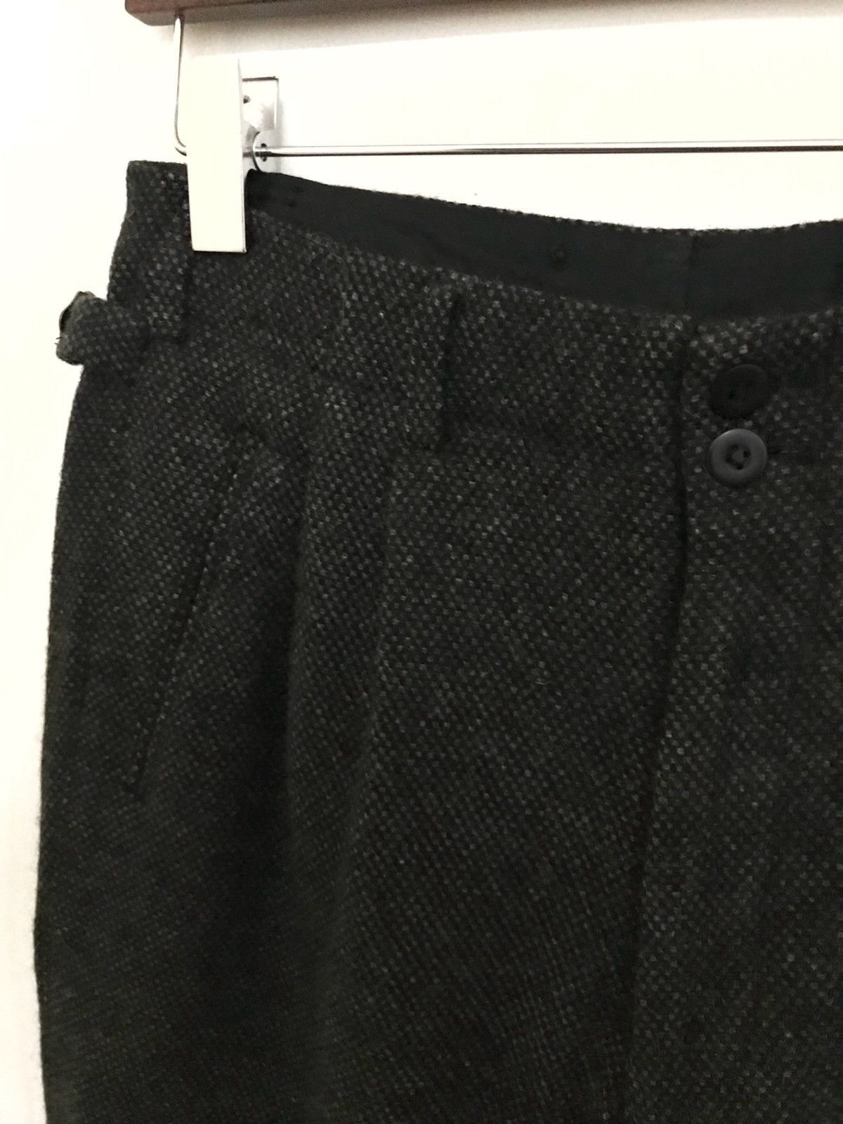Japanese Brand Japanese Brand Logos Pathos Co.ltd Wool High Waist Pants Size US 28 / EU 44 - 6 Thumbnail