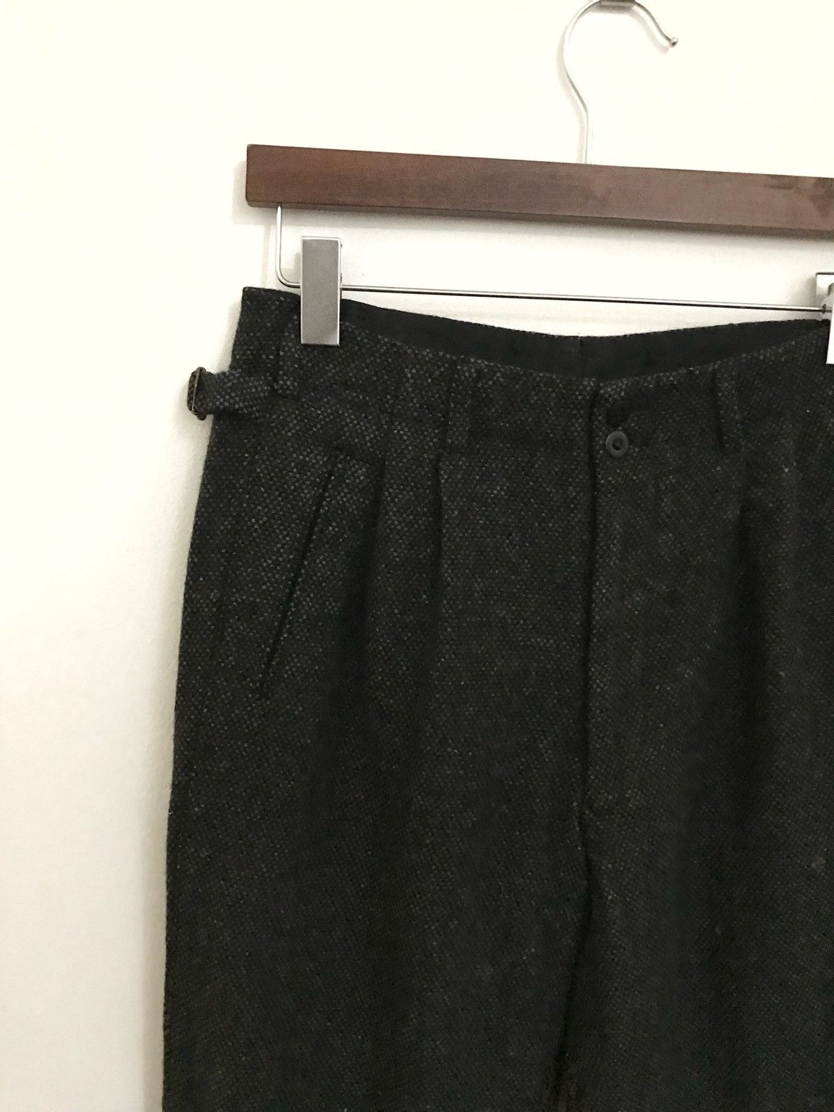 Japanese Brand Japanese Brand Logos Pathos Co.ltd Wool High Waist Pants Size US 28 / EU 44 - 4 Thumbnail