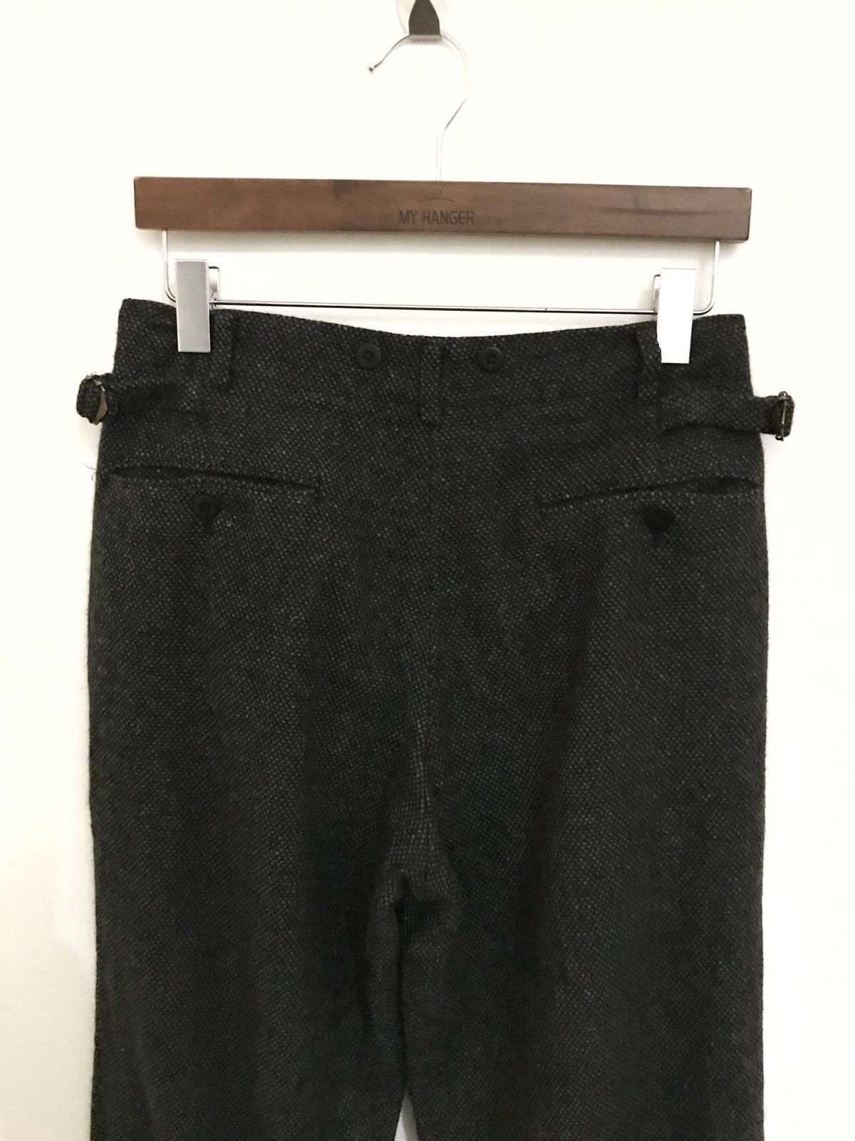 Japanese Brand Japanese Brand Logos Pathos Co.ltd Wool High Waist Pants Size US 28 / EU 44 - 2 Thumbnail