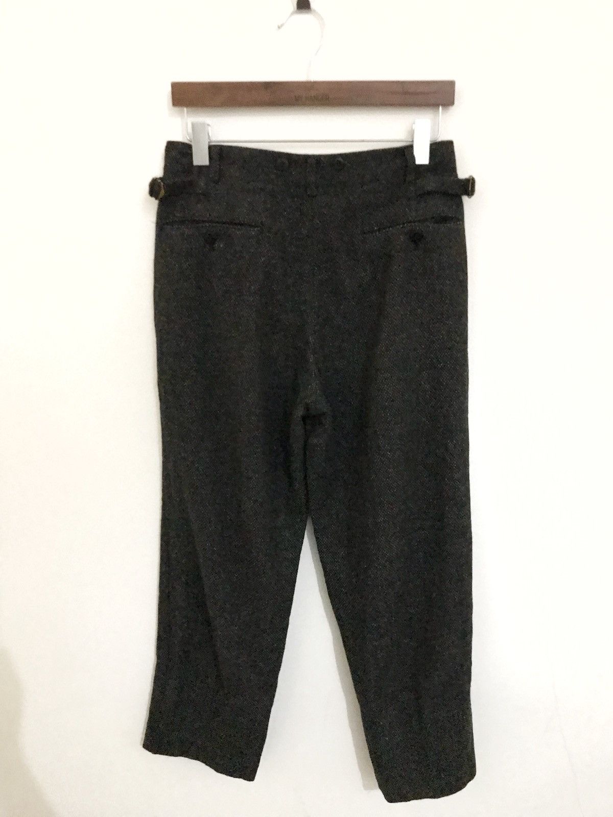 Japanese Brand Japanese Brand Logos Pathos Co.ltd Wool High Waist Pants Size US 28 / EU 44 - 3 Thumbnail