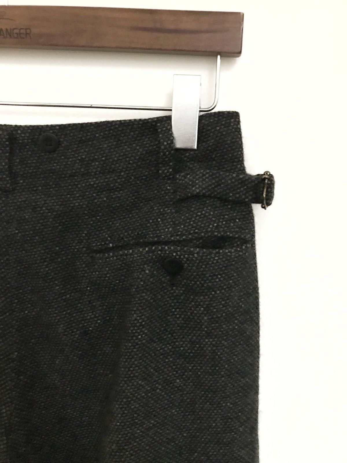Japanese Brand Japanese Brand Logos Pathos Co.ltd Wool High Waist Pants Size US 28 / EU 44 - 7 Thumbnail