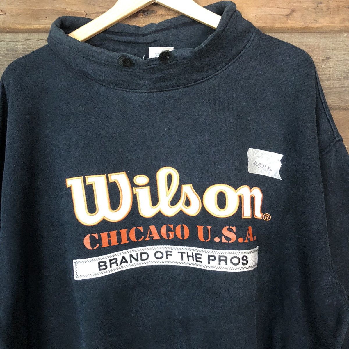 Wilson Wilson Black Sweatshirt #001B Size US XXL / EU 58 / 5 - 6 Thumbnail