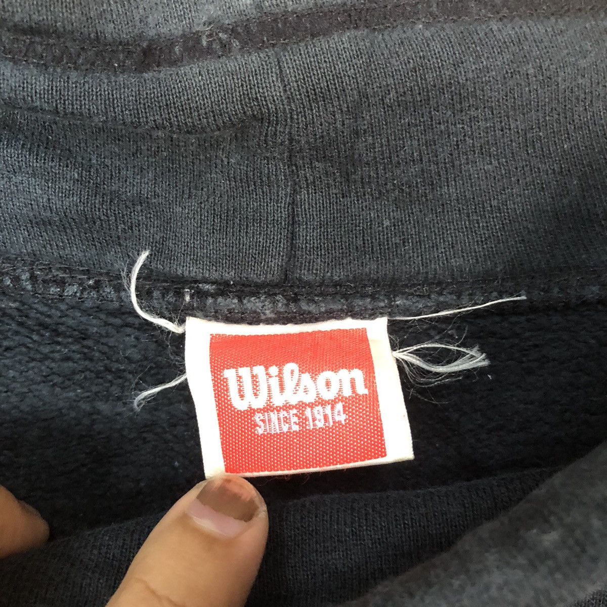 Wilson Wilson Black Sweatshirt #001B Size US XXL / EU 58 / 5 - 8 Thumbnail
