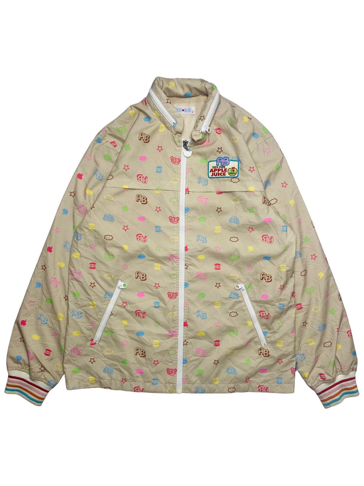 Hysteric Glamour × Japanese Brand 2000s Angel Blue - Apple Juice Lightweight Jacket Size US M / EU 48-50 / 2 - 2 Thumbnail