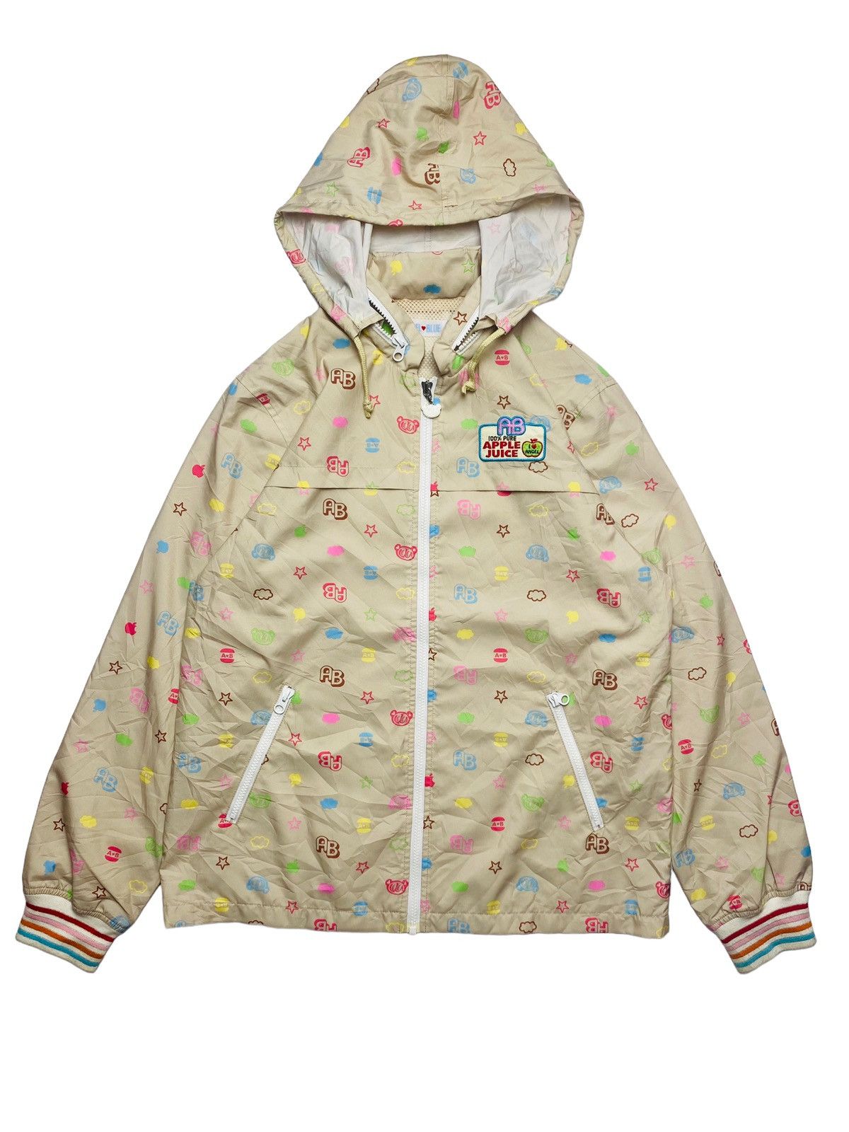 Hysteric Glamour × Japanese Brand 2000s Angel Blue - Apple Juice Lightweight Jacket Size US M / EU 48-50 / 2 - 6 Thumbnail