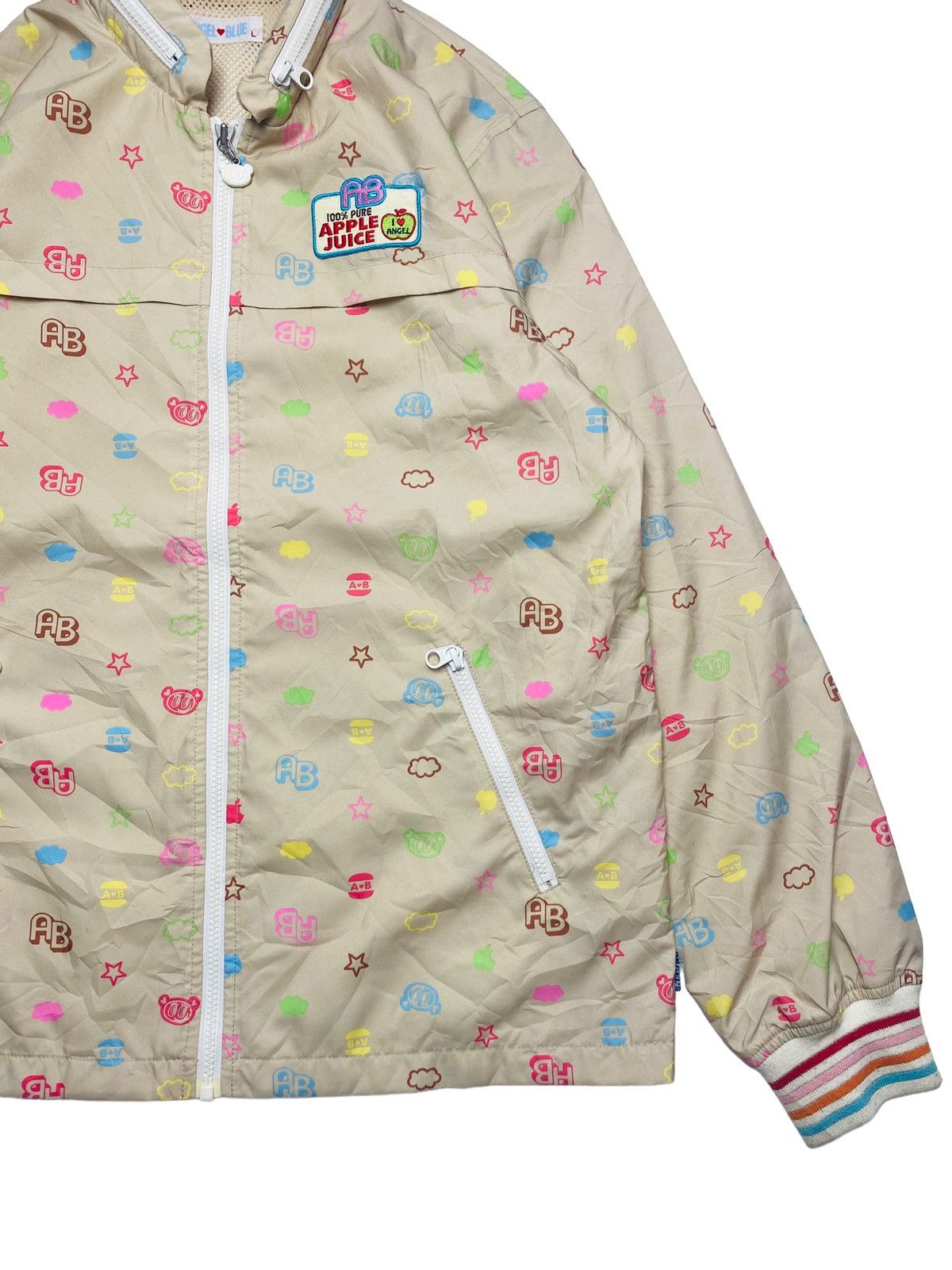 Hysteric Glamour × Japanese Brand 2000s Angel Blue - Apple Juice Lightweight Jacket Size US M / EU 48-50 / 2 - 5 Thumbnail