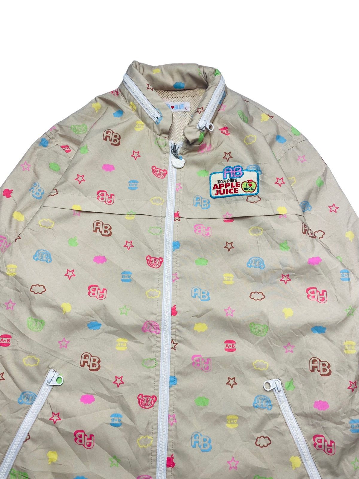 Hysteric Glamour × Japanese Brand 2000s Angel Blue - Apple Juice Lightweight Jacket Size US M / EU 48-50 / 2 - 4 Thumbnail