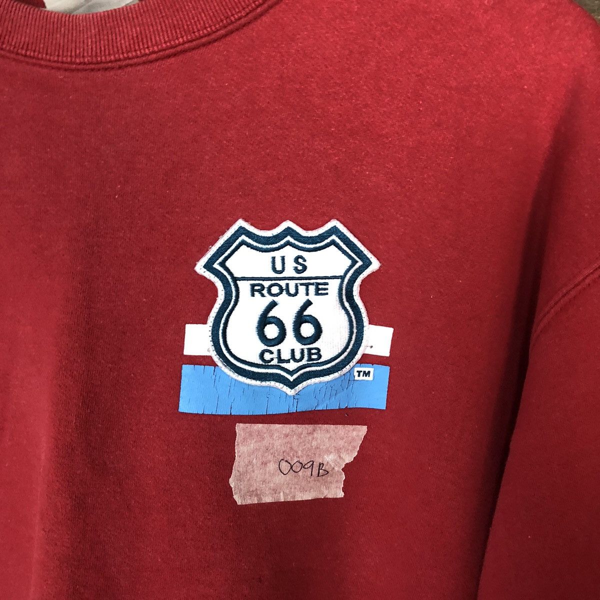 Route 66 US Route 66 Red Sweatshirt #009B Size US XL / EU 56 / 4 - 10 Thumbnail