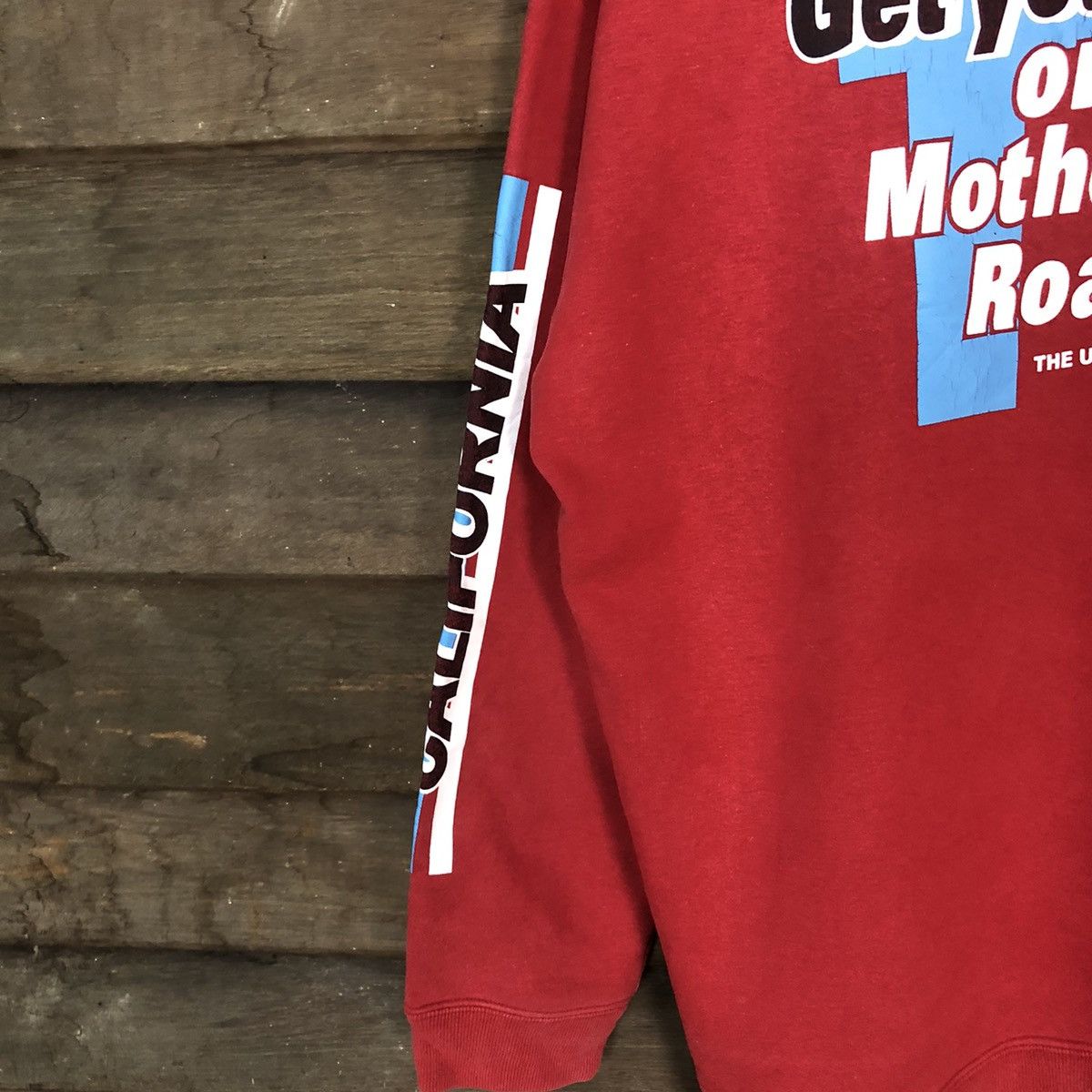 Route 66 US Route 66 Red Sweatshirt #009B Size US XL / EU 56 / 4 - 4 Thumbnail