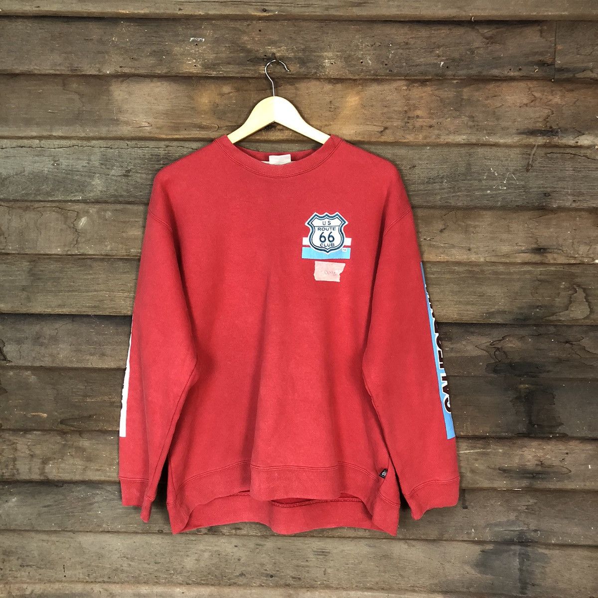 Route 66 US Route 66 Red Sweatshirt #009B Size US XL / EU 56 / 4 - 5 Thumbnail