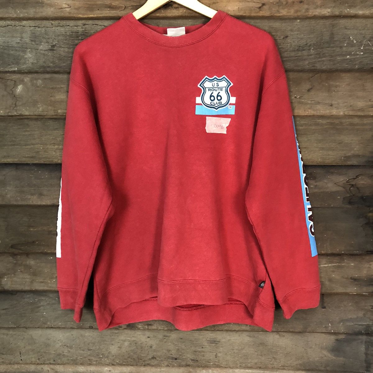 Route 66 US Route 66 Red Sweatshirt #009B Size US XL / EU 56 / 4 - 7 Thumbnail