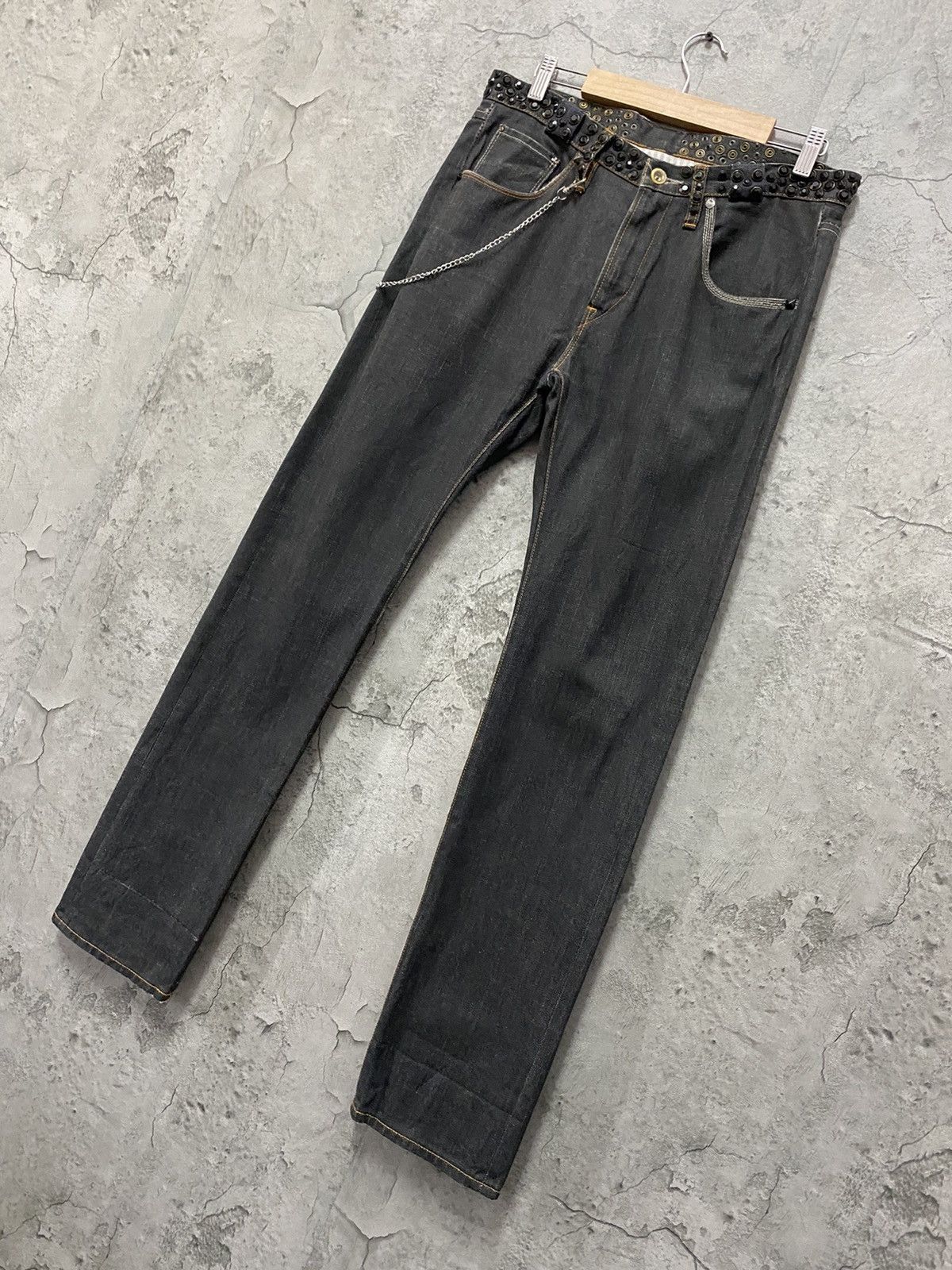 Other × Paul Smith Paul Smith London Gemstones Waxed Skinny Denim Pants Size US 30 / EU 46 - 3 Thumbnail