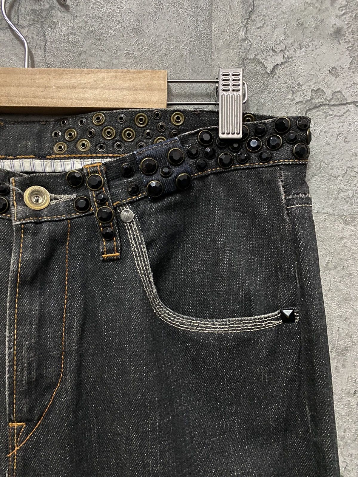 Other × Paul Smith Paul Smith London Gemstones Waxed Skinny Denim Pants Size US 30 / EU 46 - 6 Thumbnail