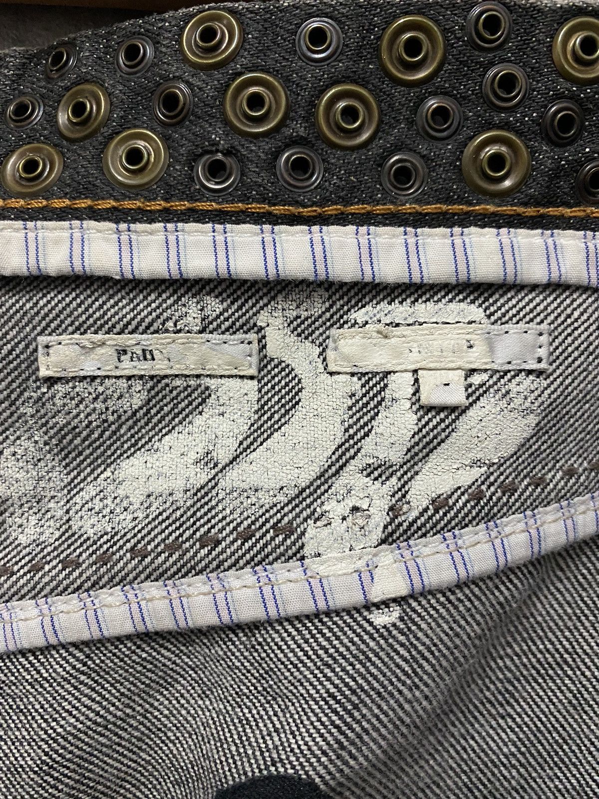 Other × Paul Smith Paul Smith London Gemstones Waxed Skinny Denim Pants Size US 30 / EU 46 - 20 Thumbnail