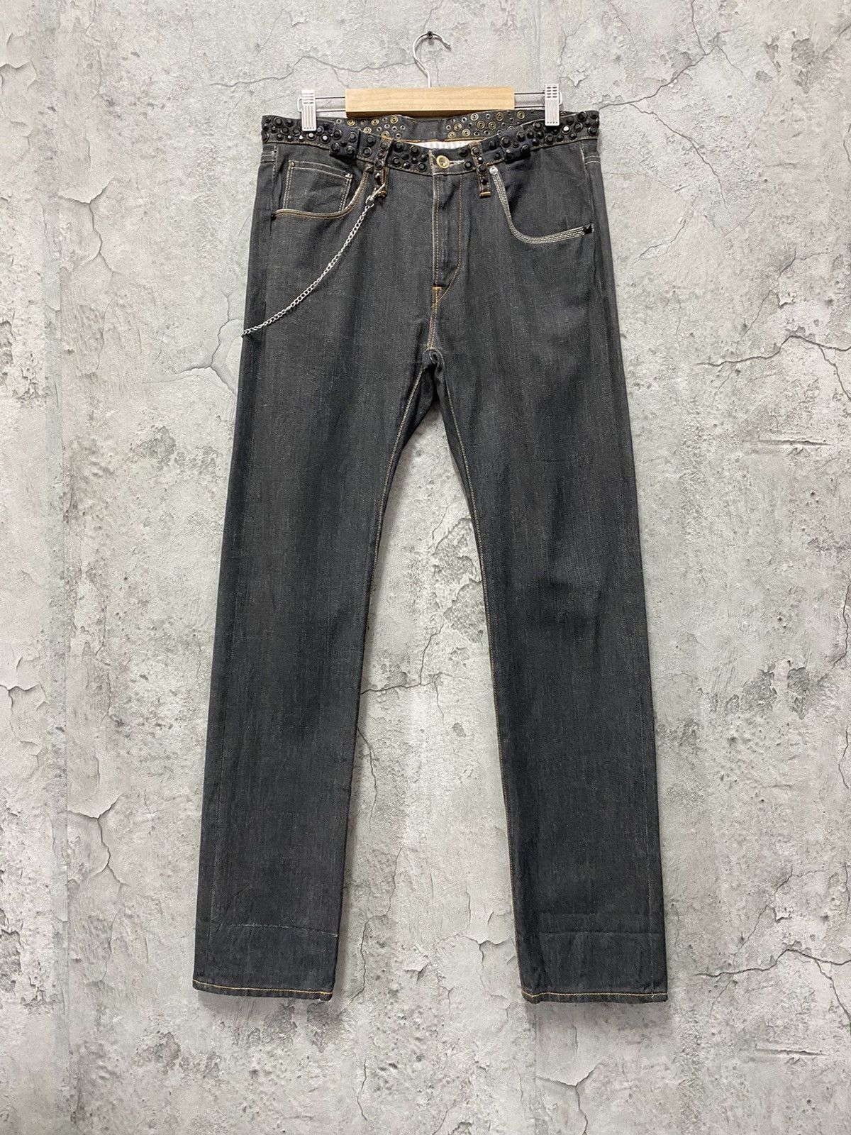 Other × Paul Smith Paul Smith London Gemstones Waxed Skinny Denim Pants Size US 30 / EU 46 - 1 Thumbnail
