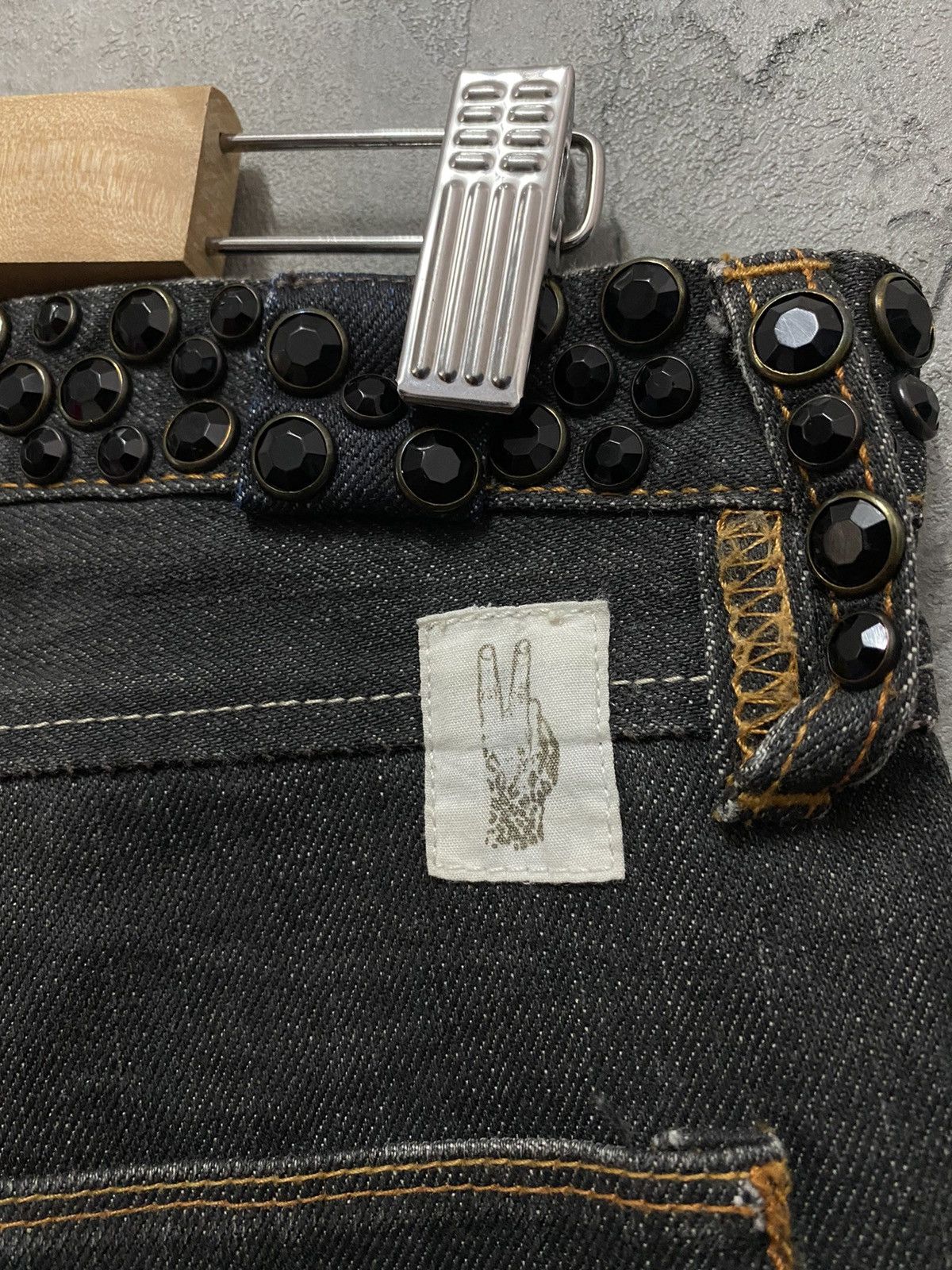 Other × Paul Smith Paul Smith London Gemstones Waxed Skinny Denim Pants Size US 30 / EU 46 - 17 Thumbnail