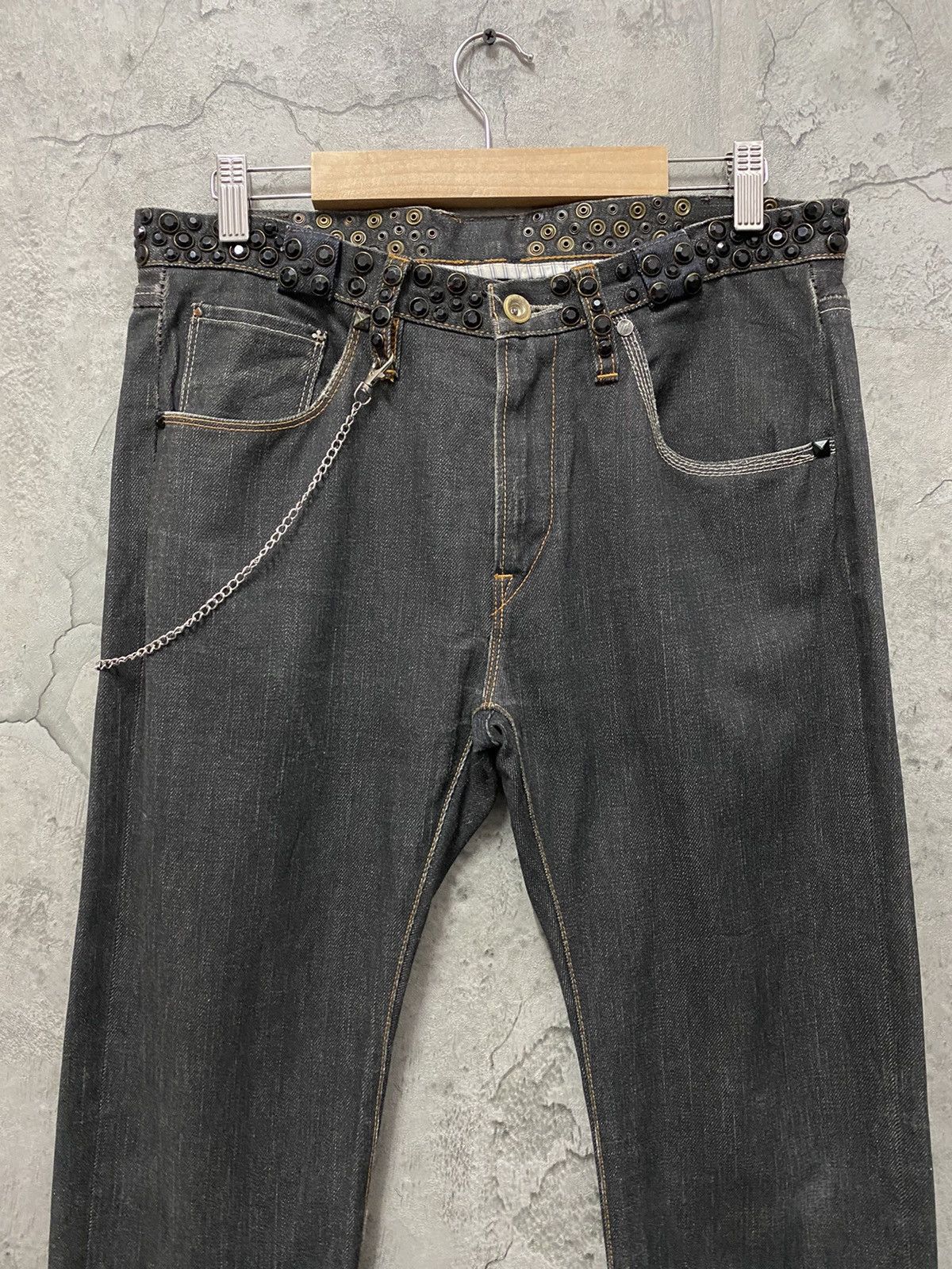 Other × Paul Smith Paul Smith London Gemstones Waxed Skinny Denim Pants Size US 30 / EU 46 - 4 Thumbnail