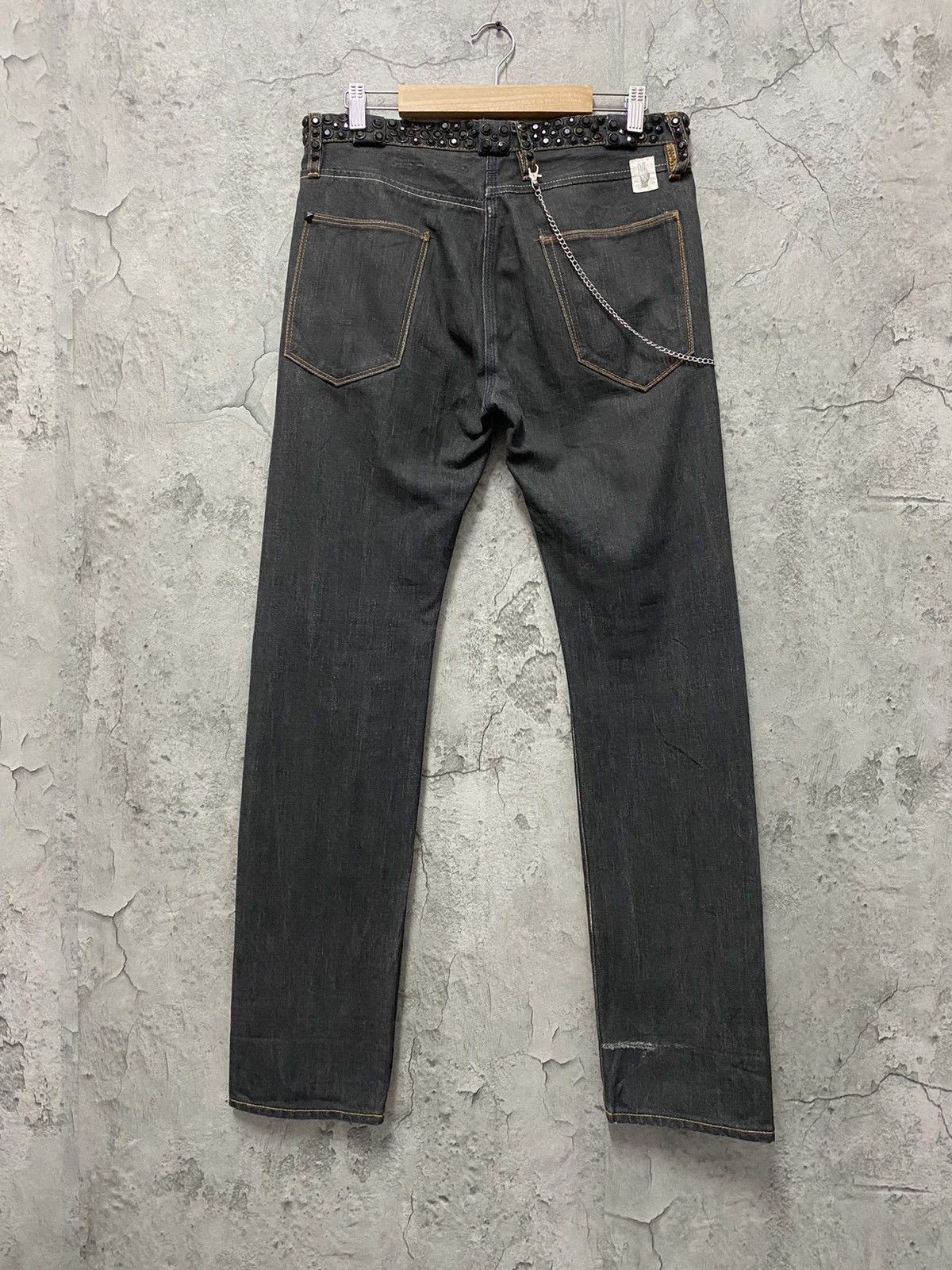 Other × Paul Smith Paul Smith London Gemstones Waxed Skinny Denim Pants Size US 30 / EU 46 - 2 Thumbnail