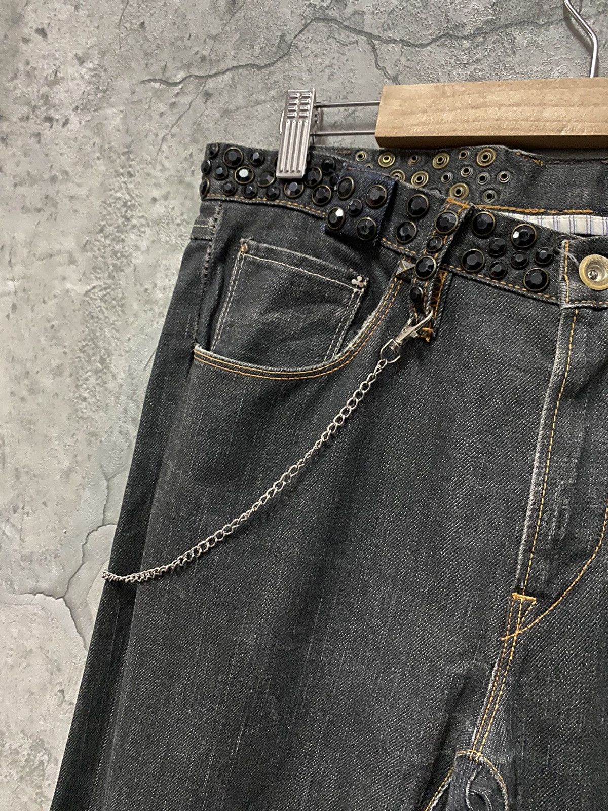 Other × Paul Smith Paul Smith London Gemstones Waxed Skinny Denim Pants Size US 30 / EU 46 - 5 Thumbnail
