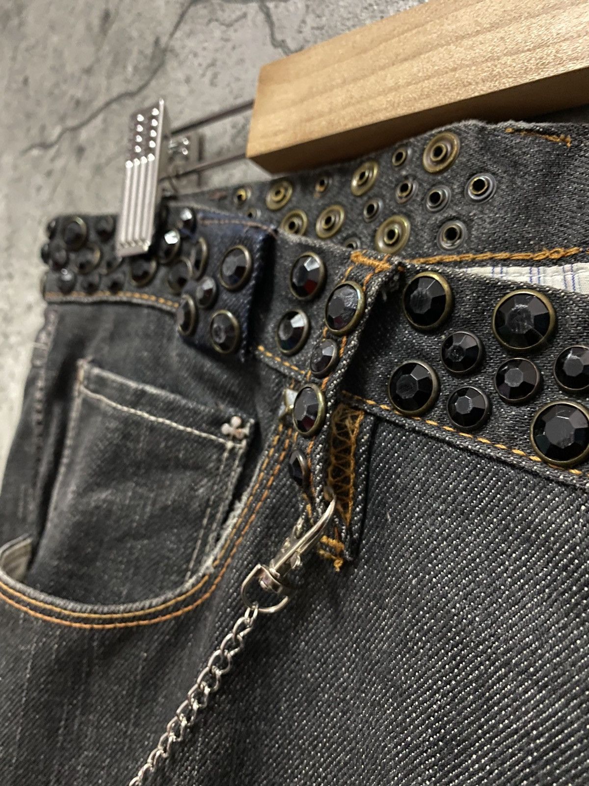 Other × Paul Smith Paul Smith London Gemstones Waxed Skinny Denim Pants Size US 30 / EU 46 - 7 Thumbnail