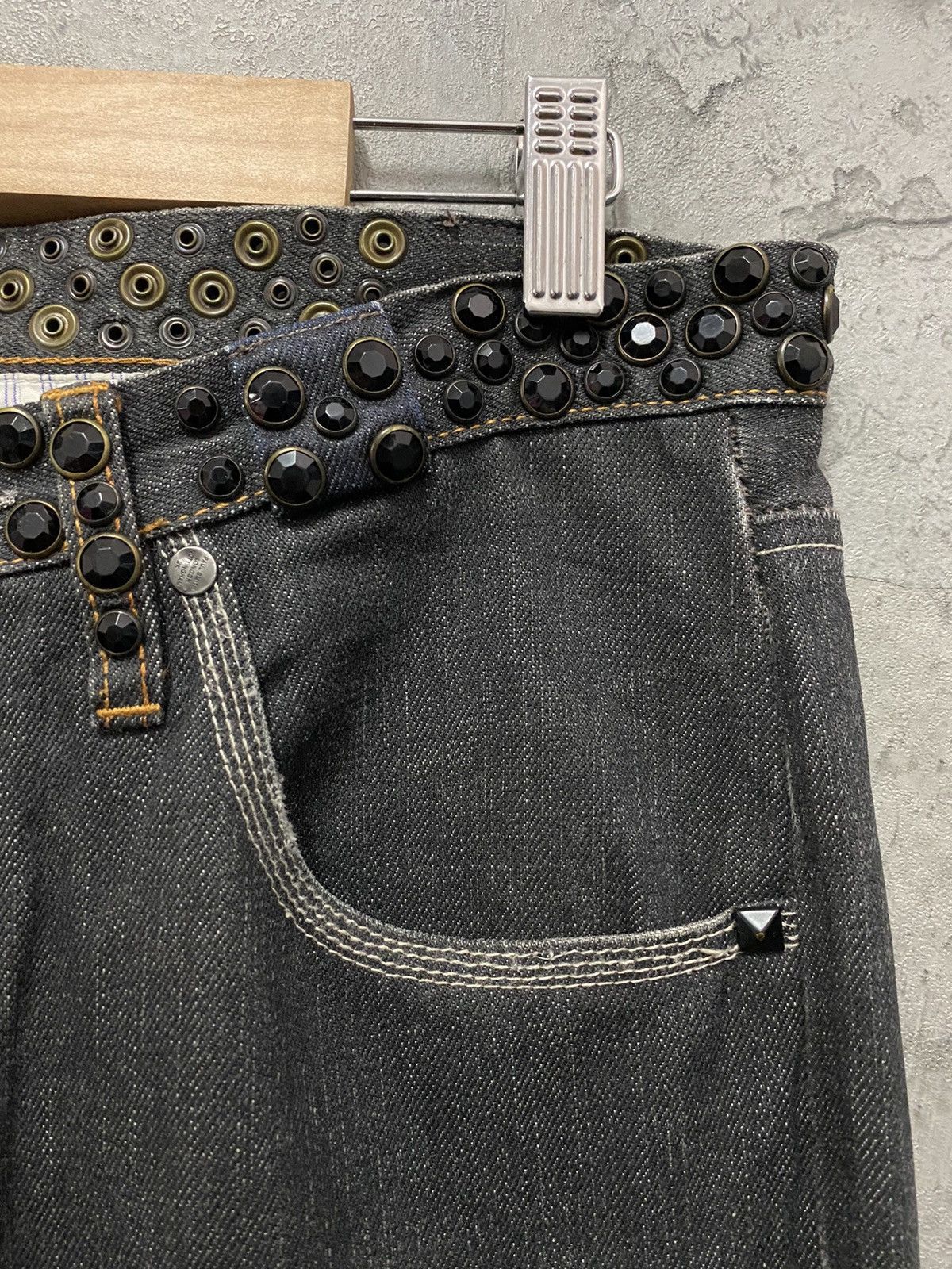 Other × Paul Smith Paul Smith London Gemstones Waxed Skinny Denim Pants Size US 30 / EU 46 - 8 Thumbnail