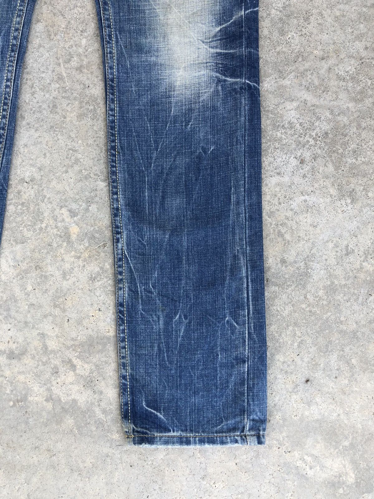 Japanese Brand Japanese Redpepper Embroidered Jeans Distressed Jeans Size US 33 - 10 Thumbnail