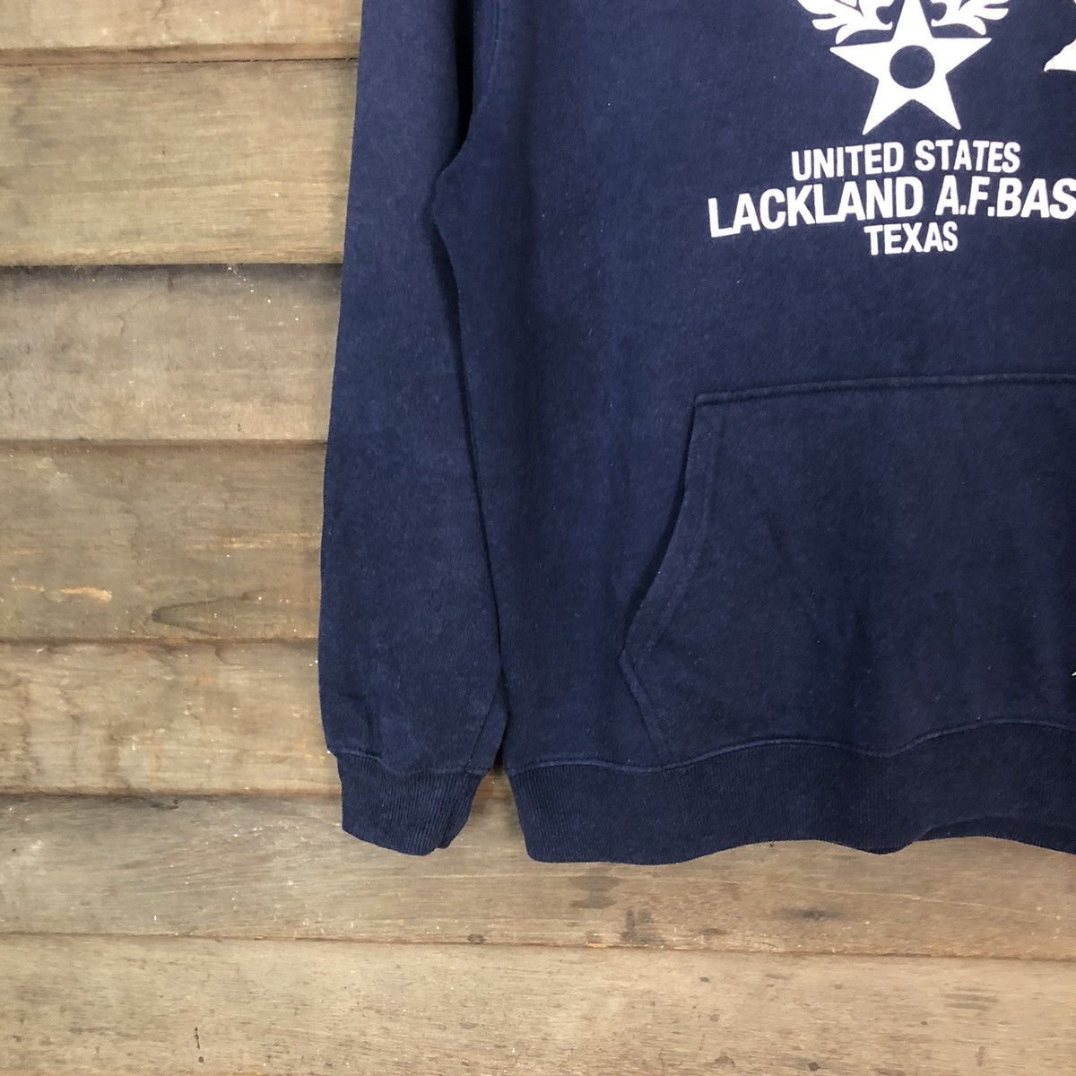 Japanese Brand Beaumere US Air Force Dark Blue Hoodie #B006 Size US L / EU 52-54 / 3 - 4 Thumbnail