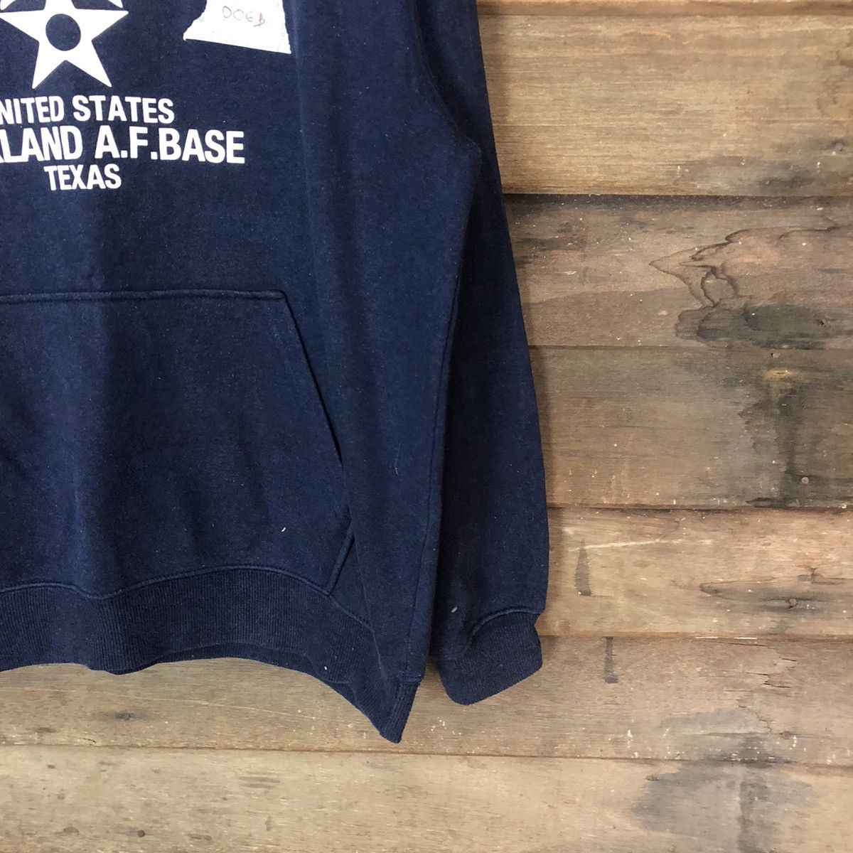 Japanese Brand Beaumere US Air Force Dark Blue Hoodie #B006 Size US L / EU 52-54 / 3 - 5 Thumbnail