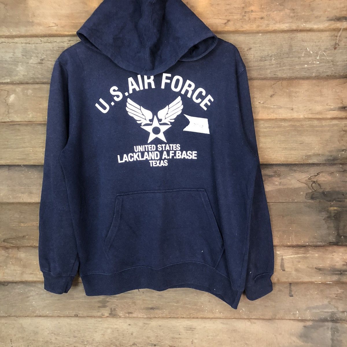 Japanese Brand Beaumere US Air Force Dark Blue Hoodie #B006 Size US L / EU 52-54 / 3 - 3 Thumbnail