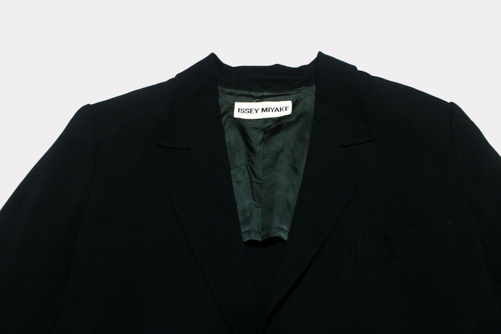 Issey Miyake × Vintage Issey Miyake Vintage Wool Blazer Size Medium Size 38R - 2 Thumbnail
