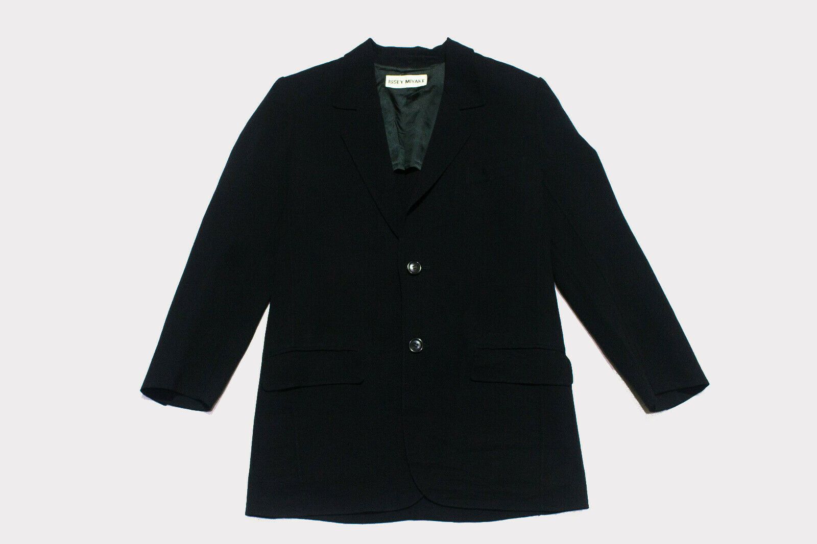 Issey Miyake × Vintage Issey Miyake Vintage Wool Blazer Size Medium Size 38R - 1 Thumbnail