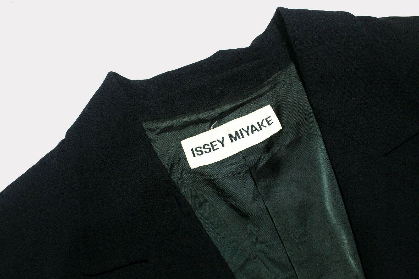 Issey Miyake × Vintage Issey Miyake Vintage Wool Blazer Size Medium Size 38R - 3 Thumbnail