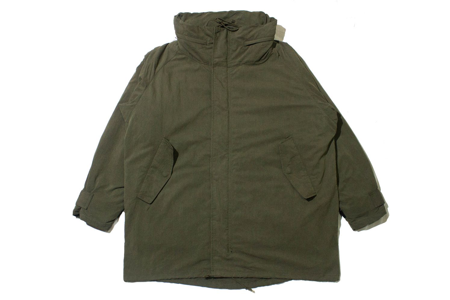 Nude: Masahiko Maruyama Military jacket Hidden Hooded Japan Large oversized No 15 Size US L / EU 52-54 / 3 - 1 Thumbnail