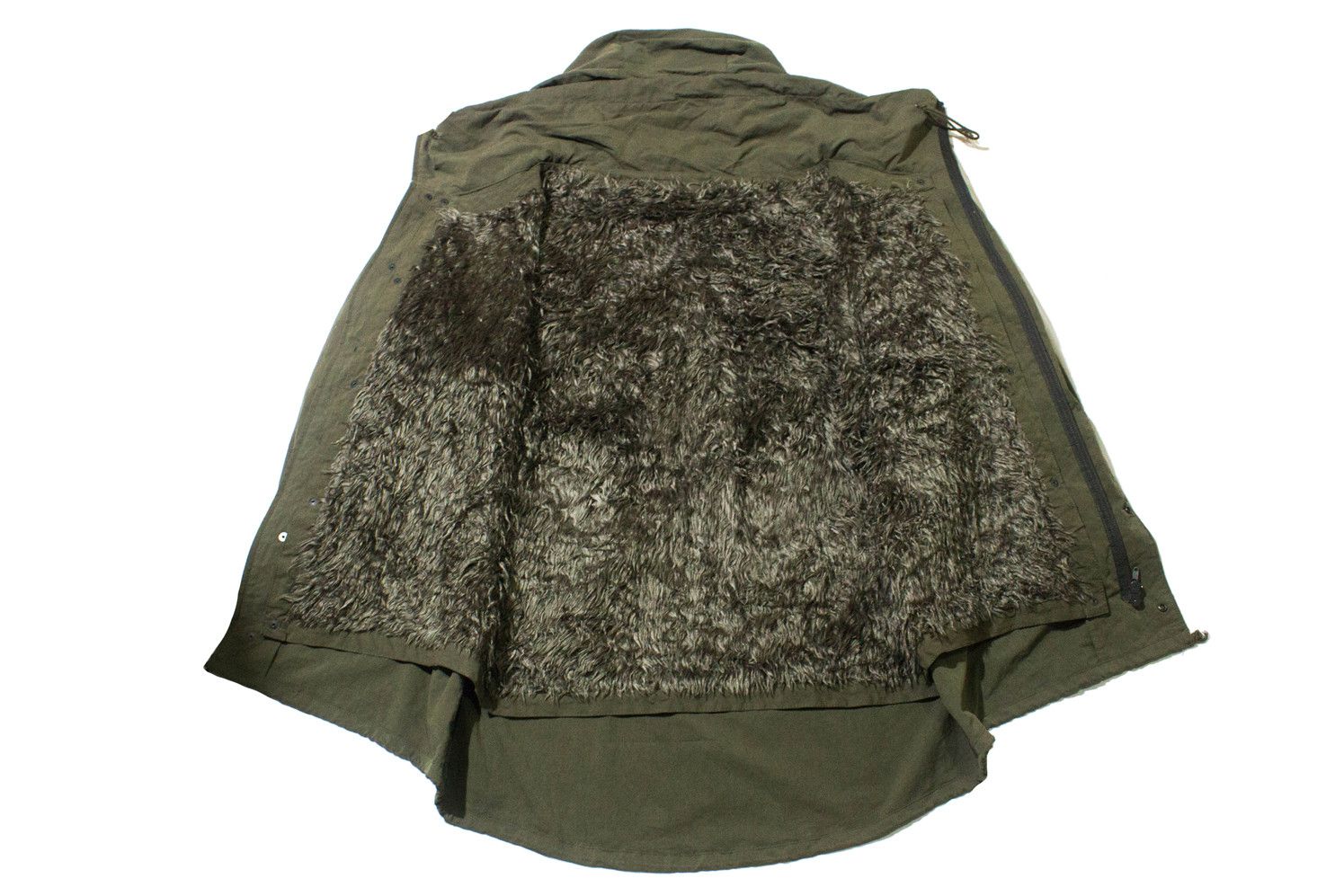 Nude: Masahiko Maruyama Military jacket Hidden Hooded Japan Large oversized No 15 Size US L / EU 52-54 / 3 - 8 Thumbnail