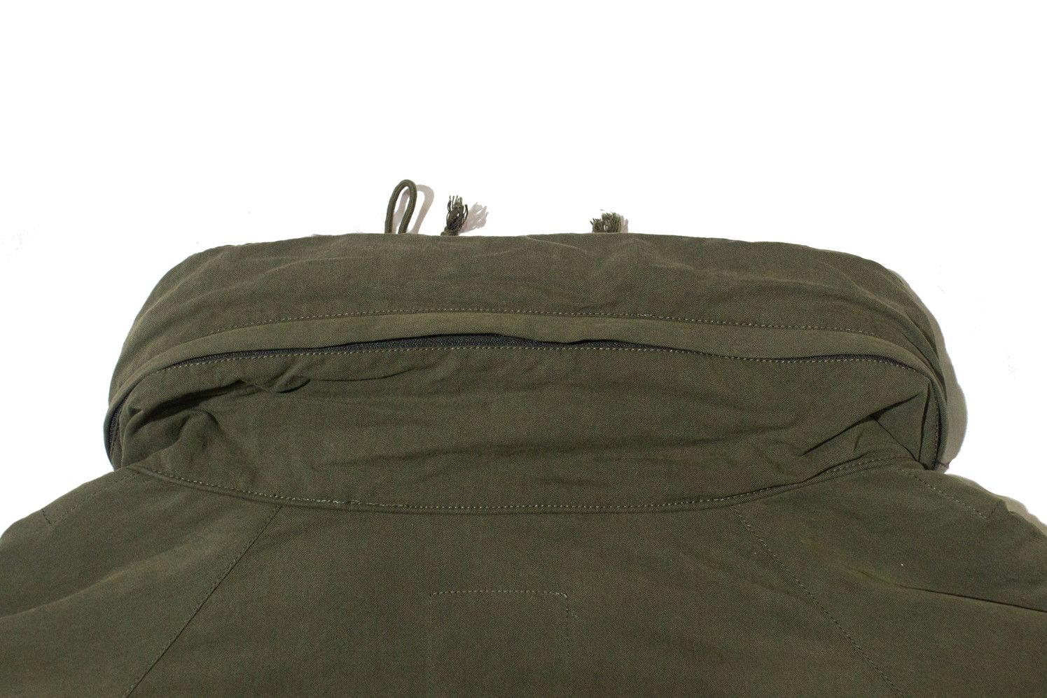 Nude: Masahiko Maruyama Military jacket Hidden Hooded Japan Large oversized No 15 Size US L / EU 52-54 / 3 - 6 Thumbnail
