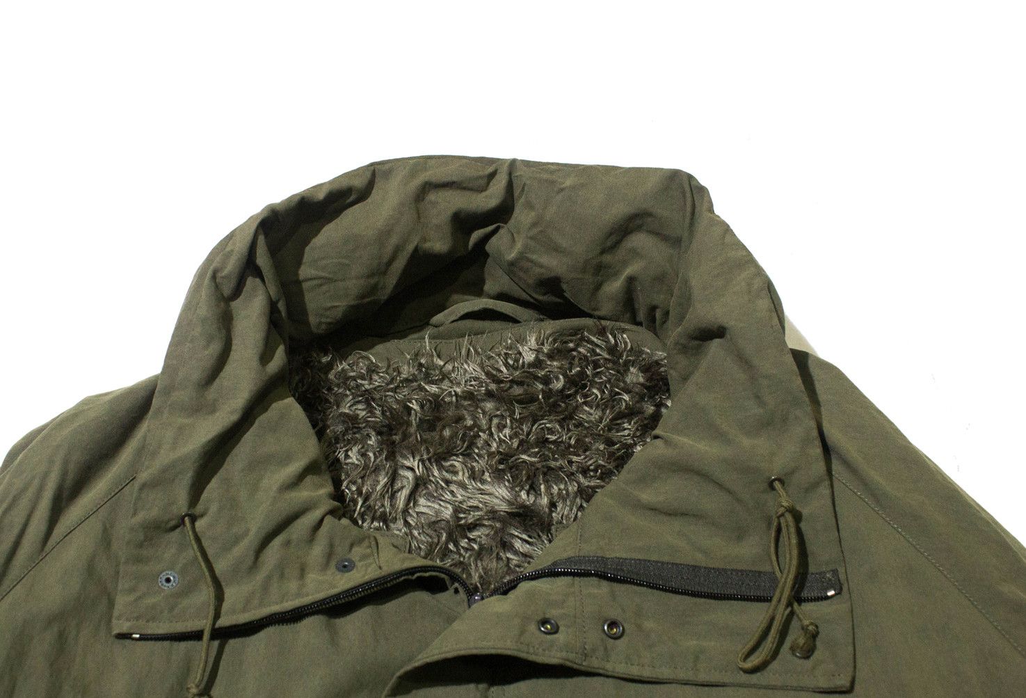Nude: Masahiko Maruyama Military jacket Hidden Hooded Japan Large oversized No 15 Size US L / EU 52-54 / 3 - 3 Thumbnail